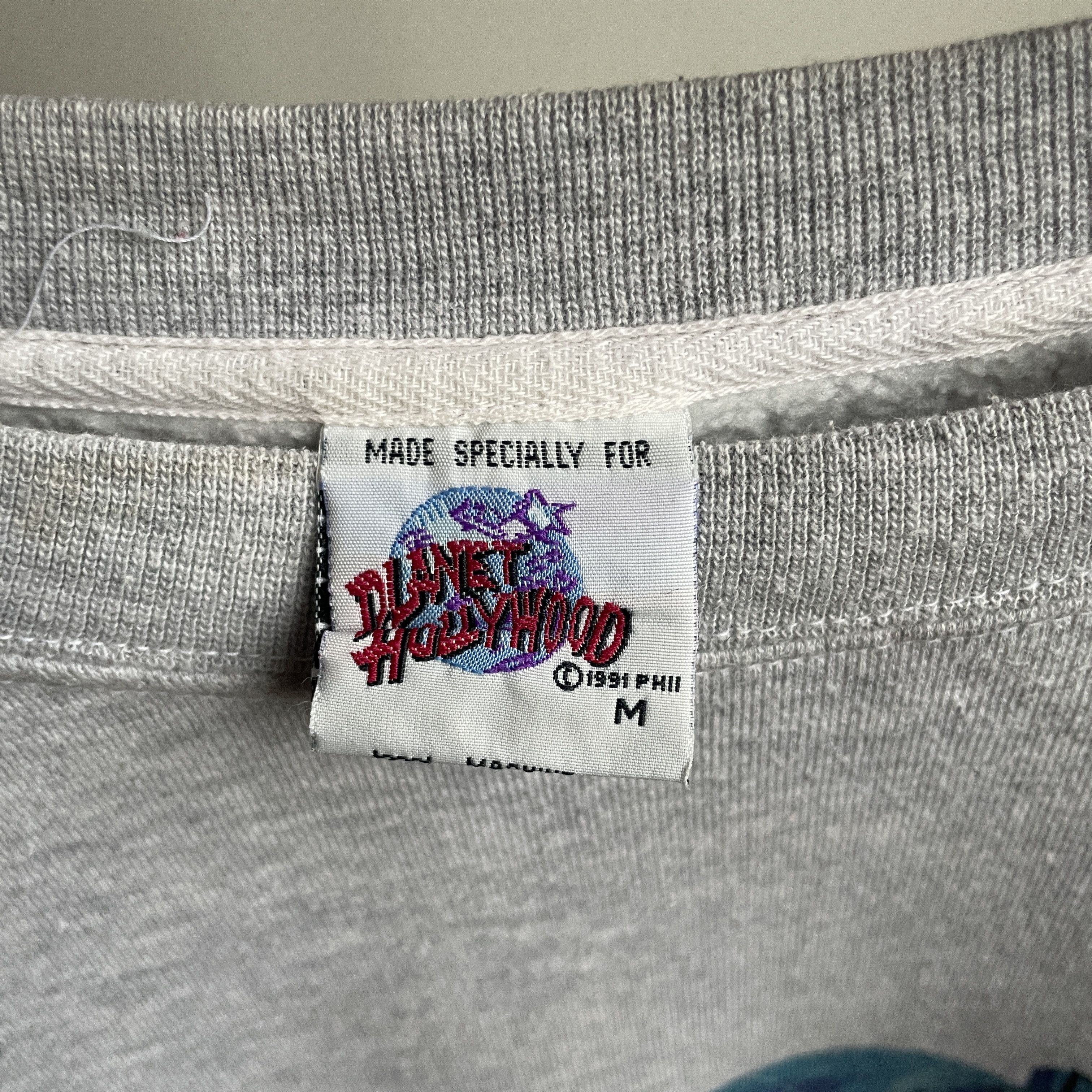 Planet Hollywood Planet Hollywood Hong Kong Vintage 1991 Sweatshirt Size M Size US M / EU 48-50 / 2 - 7 Thumbnail