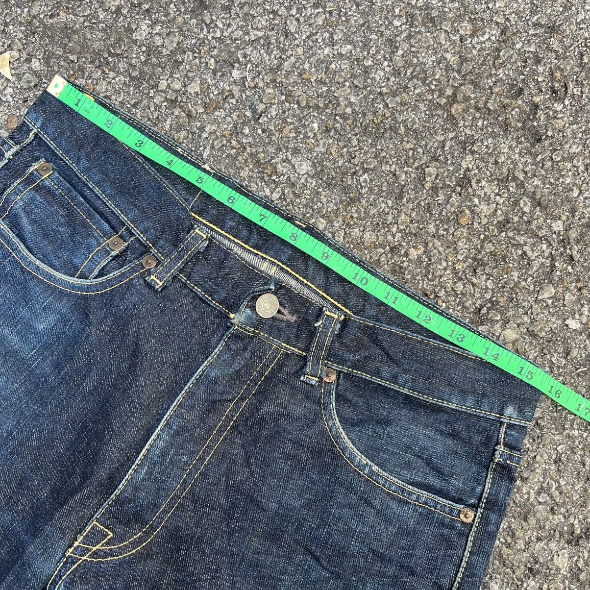 Hysteric Glamour Flared Vintage Tokyo Jeans Japan Snake Leather Flare Denim Size US 31 - 6 Thumbnail