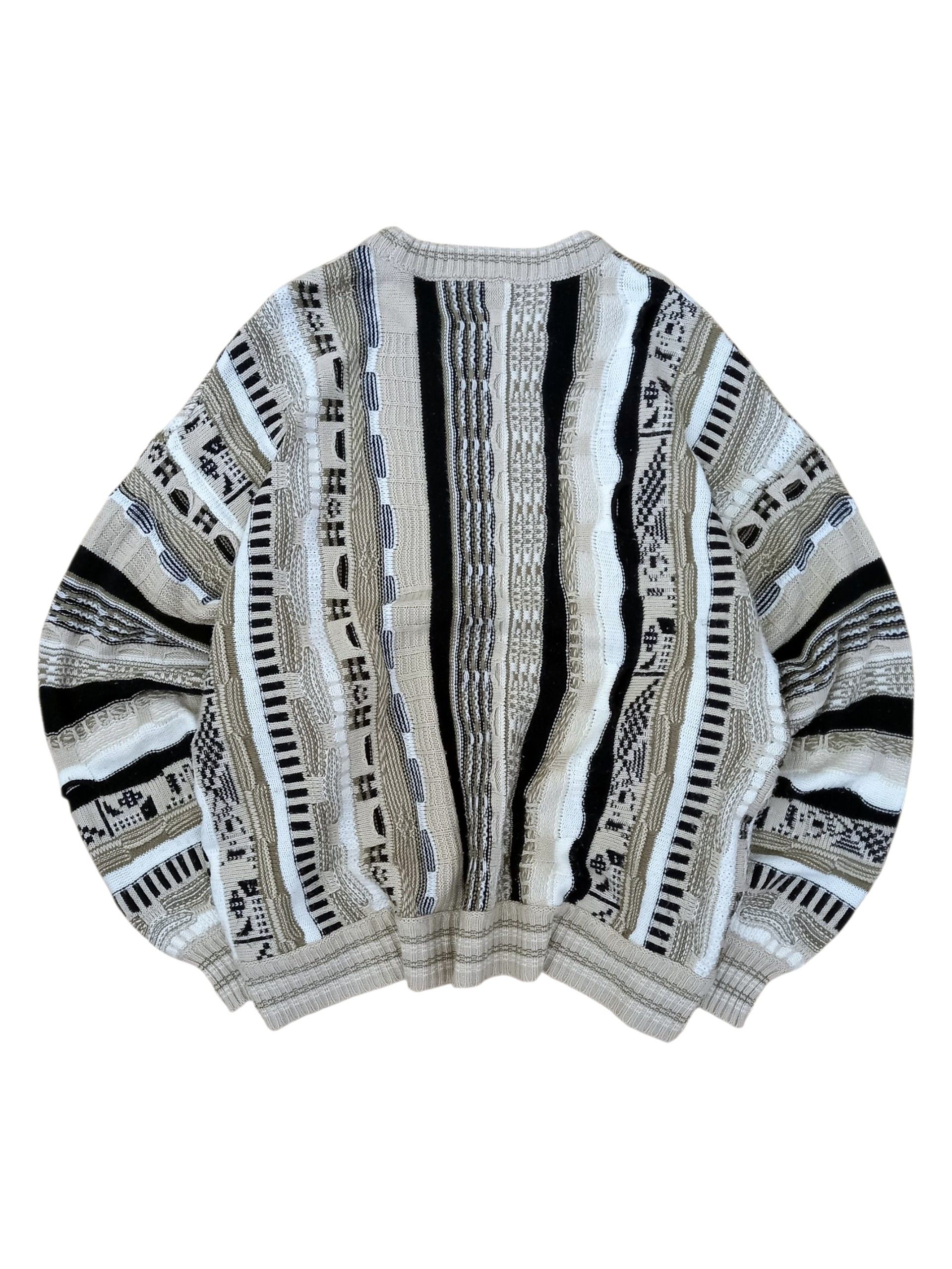 Japanese Brand Kutir Japanese Brand 3d Knitwear Like Coogi Tundra Kapital Size L / US 10 / IT 46 - 2 Thumbnail
