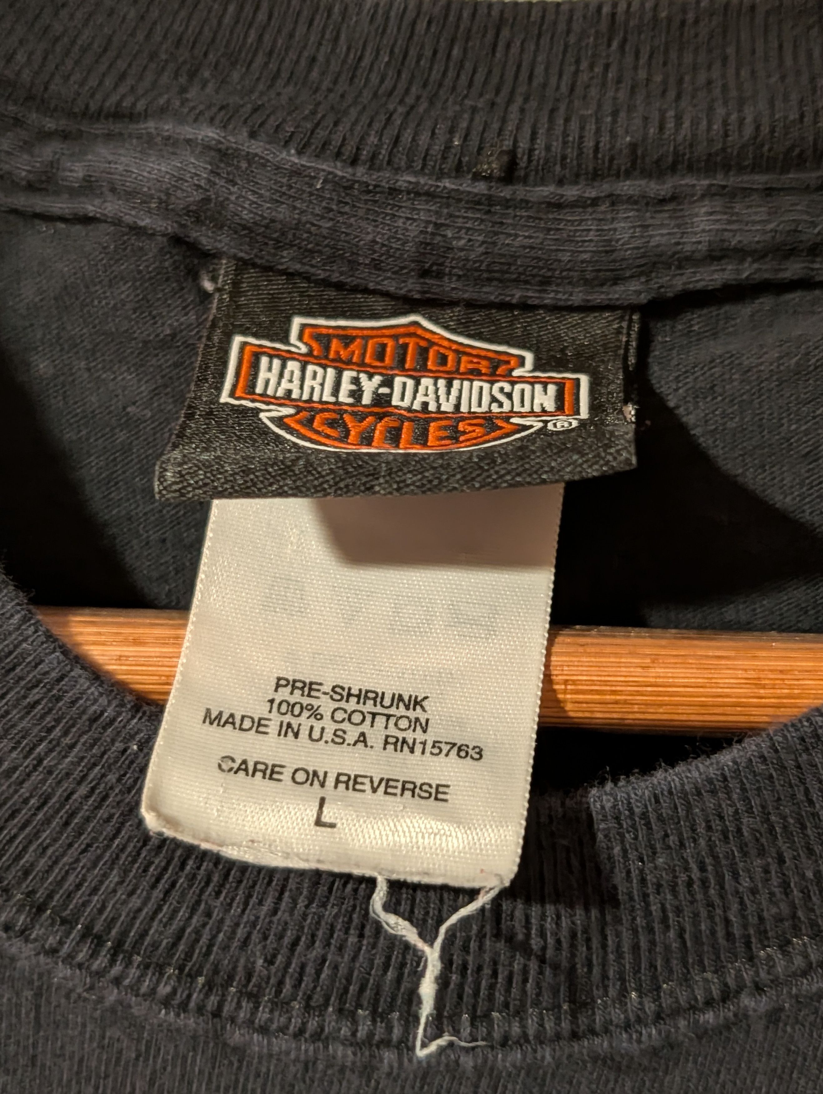 Harley Davidson Vintage 2003 Harley Davidson Fat Boy T Shirt Twin Cities Size US L / EU 52-54 / 3 - 4 Thumbnail