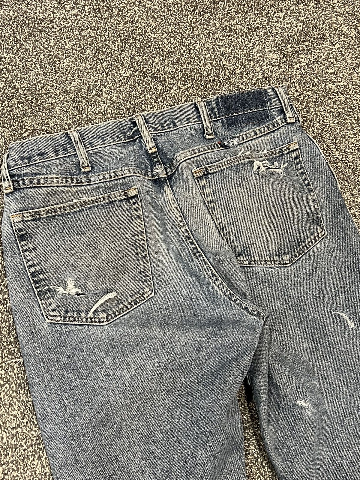 Vintage × Wrangler Wrangler Vintage Distressed Denim 34x32 Size US 34 / EU 50 - 12 Thumbnail