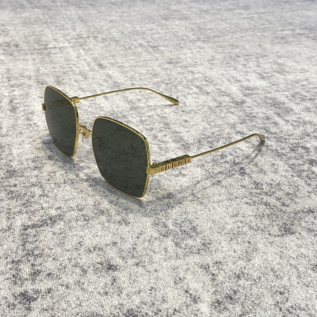 GUCCI GG1434S 001 Sunglasses GOLD