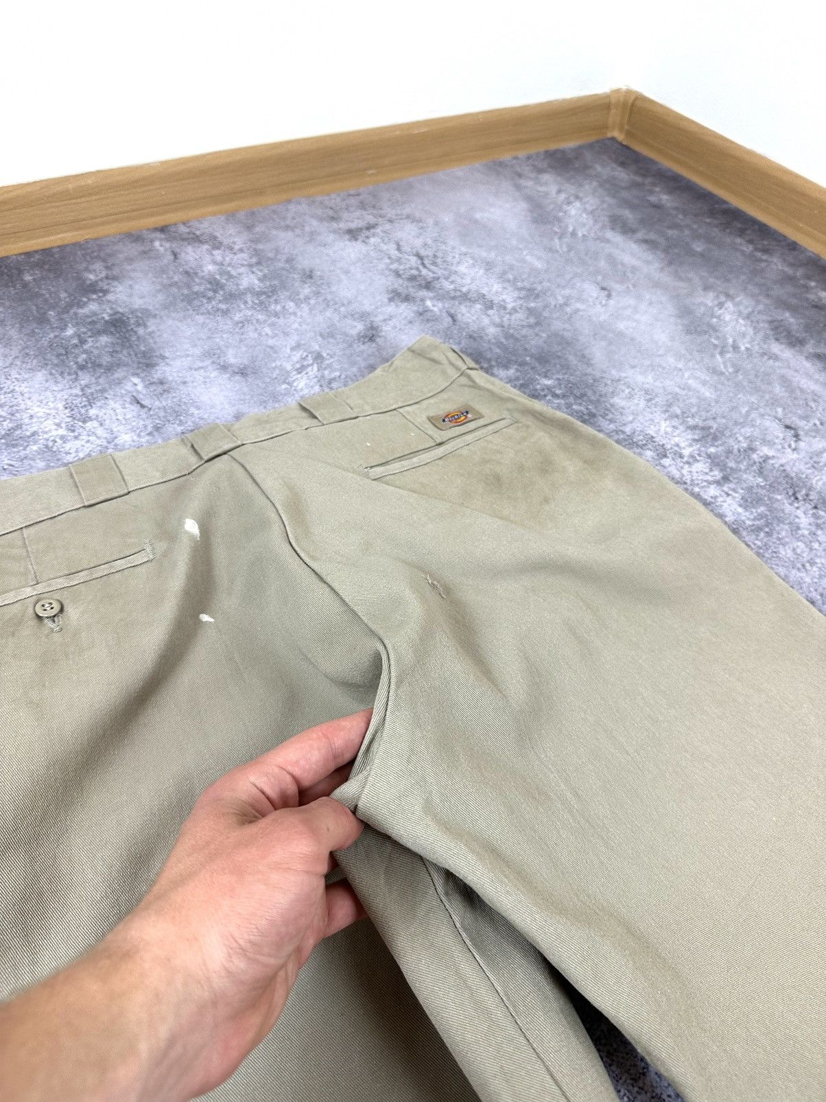 Dickies Vintage Dickies 874 Faded Beige Y2K Work Opium Skater Pants Size US 36 / EU 52 - 6 Thumbnail
