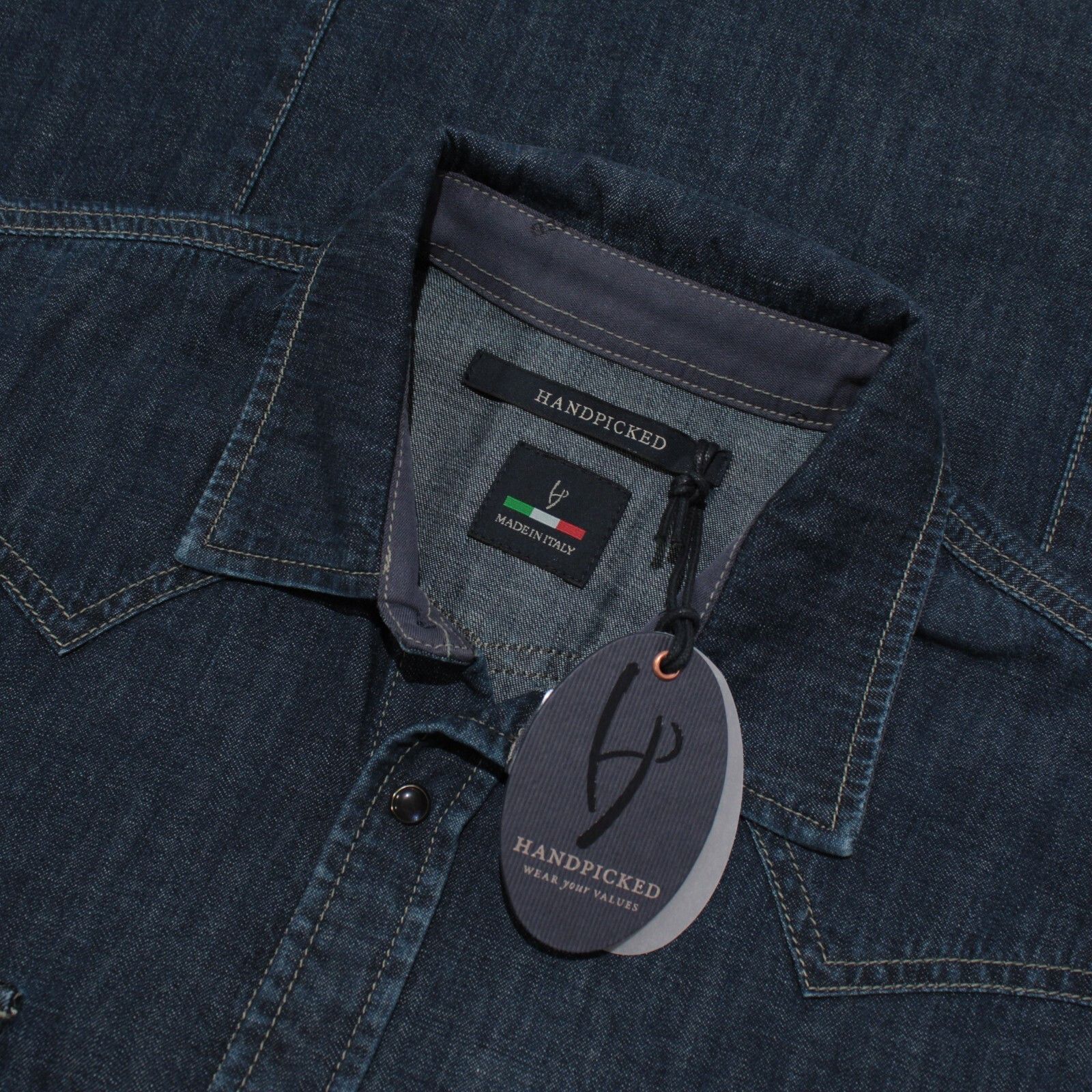 Other Handpicked New with tags Shirt Size L US In Blue Size US L / EU 52-54 / 3 - 1 Thumbnail