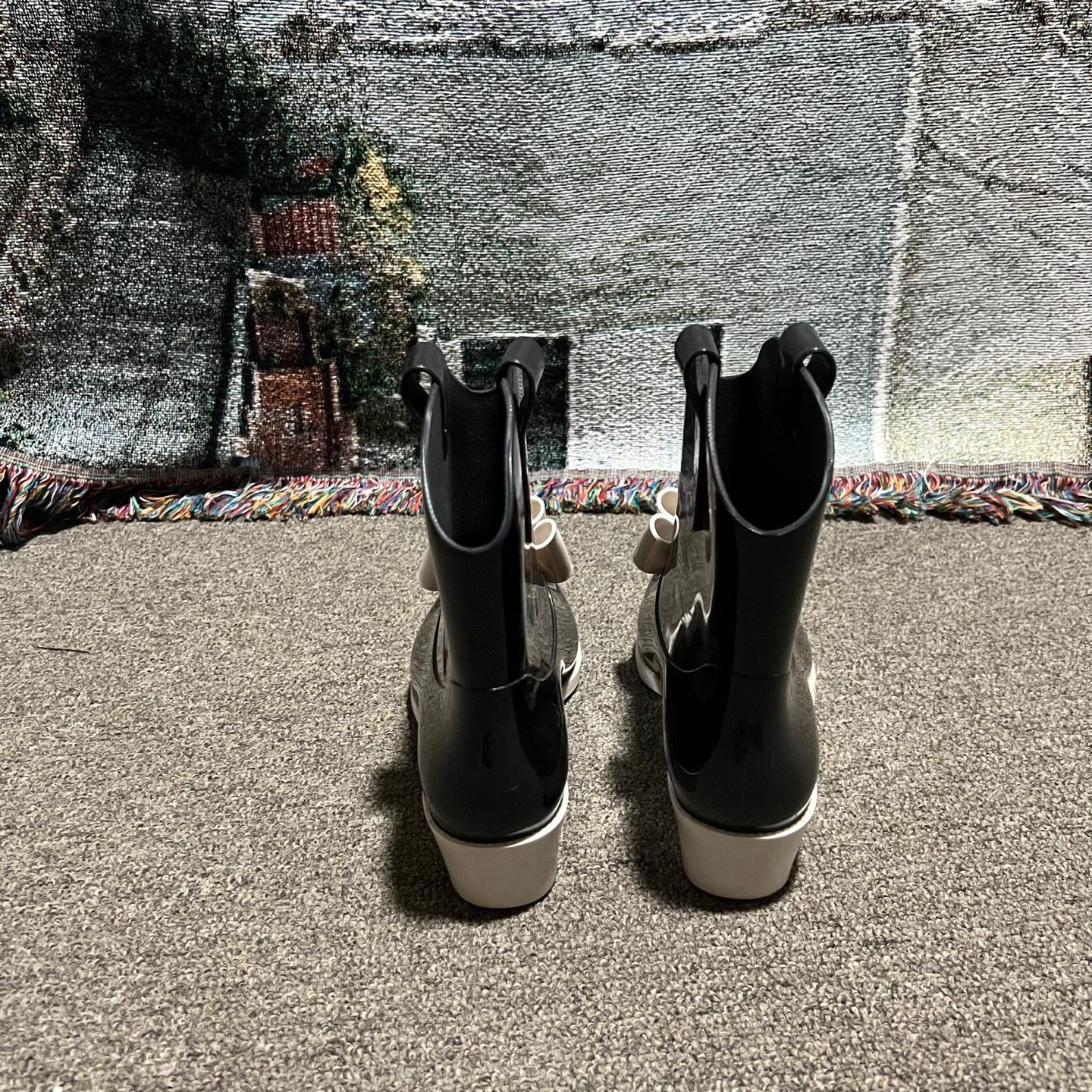 Melissa × Vivienne Westwood (SOLD OUT)VIVIENNE WESTWOOD X MELISSA Ribbon Rain Boots 39 Size US 9 / IT 39 - 3 Thumbnail