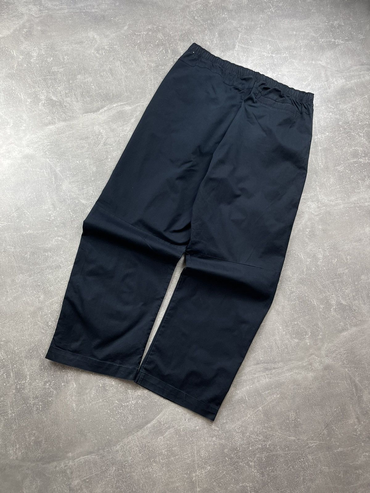 Nike × Vintage Nike Sportswear Pants L Black Cropped Fit VTG Style Size US 32 / EU 48 - 5 Thumbnail