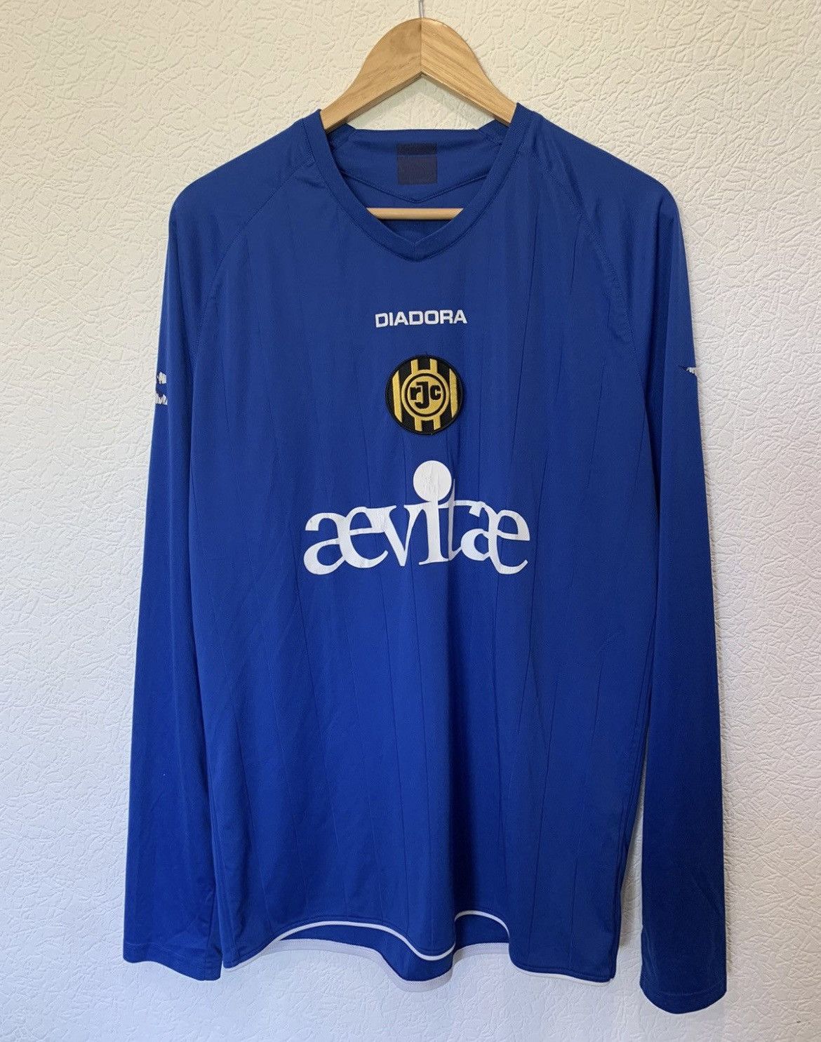Diadora × Vintage RODA JC DIADORA 2009/2010 HOME KIT SOCCER JERSEY LONGSLEEVE Size US XL / EU 56 / 4 - 1 Thumbnail