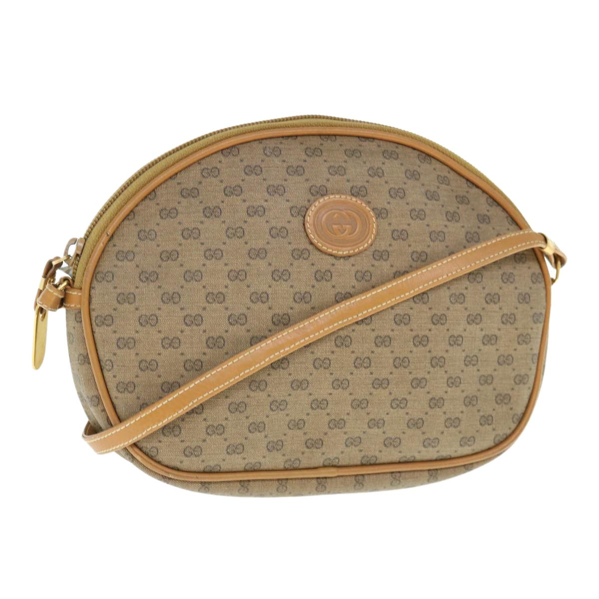 Gucci Beige Canvas Shoulder Bag (Pre-Owned) Size ONE SIZE - 1 Thumbnail