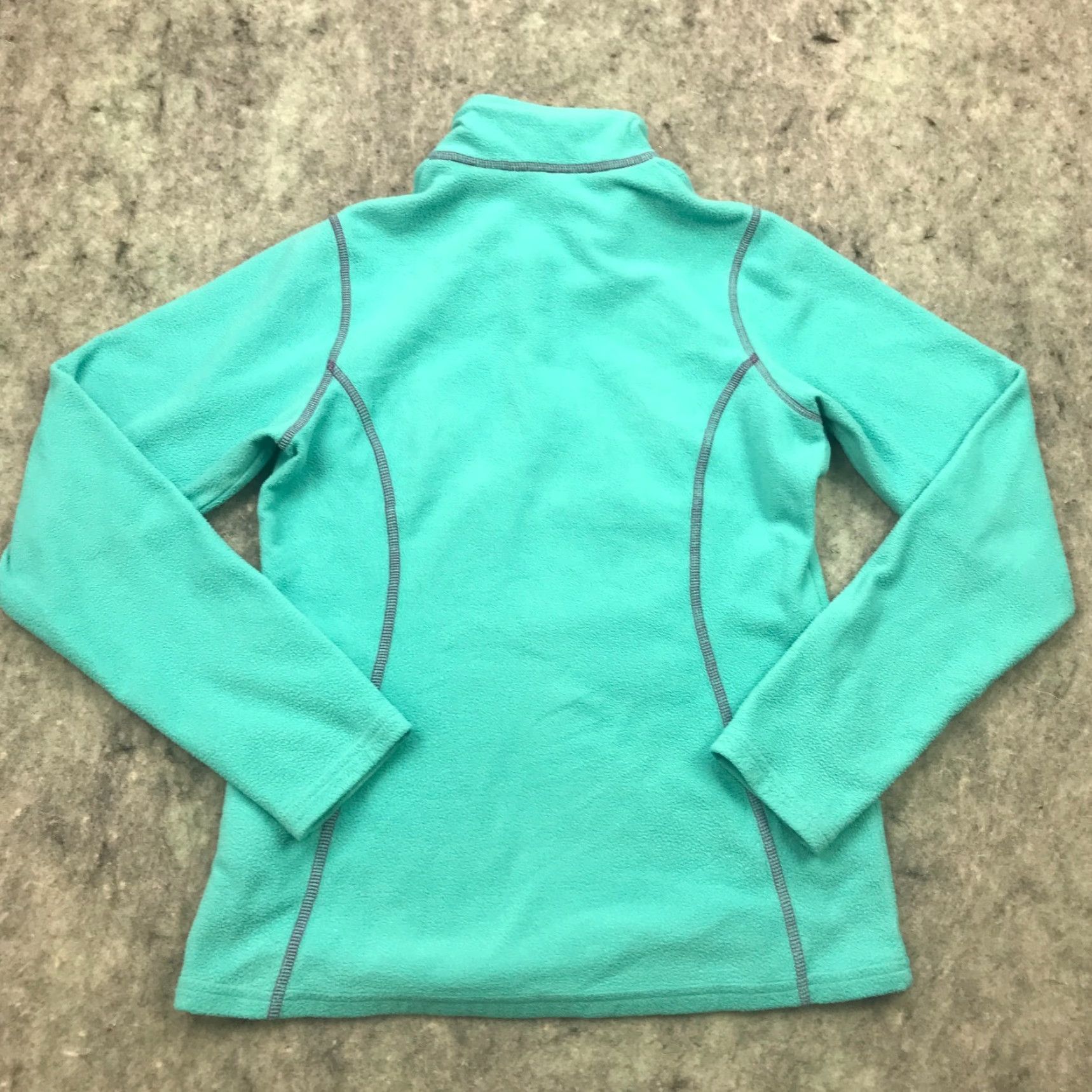 Eddie Bauer Eddie Bauer Womens Pullover XS Teal Fleece 1/4 Zip Long Sleeve Sweatshirt Size XS / US 0-2 / IT 36-38 - 6 Thumbnail
