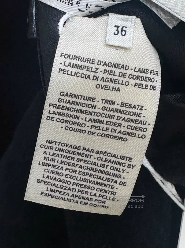 Hermes Hermes Black fur-lined sleeveless coat vest jacket Size XS / US 0-2 / IT 36-38 - 8 Thumbnail