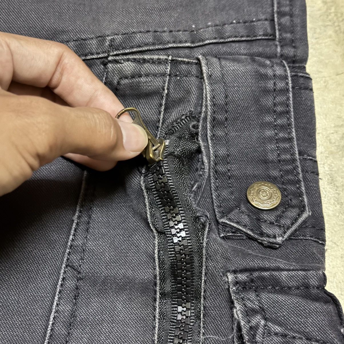 Japanese Brand Distressed Cargo Multi pockets Pants Size US 36 / EU 52 - 6 Thumbnail