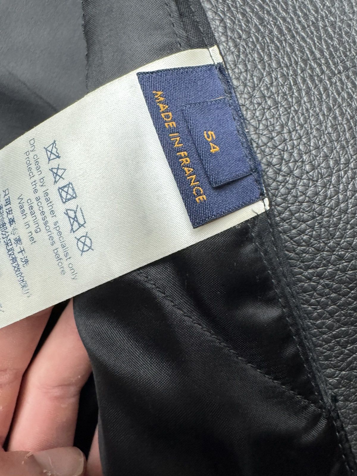 Louis Vuitton Louis Vuitton leather moto jacket shadow monogram Size US L / EU 52-54 / 3 - 10 Thumbnail