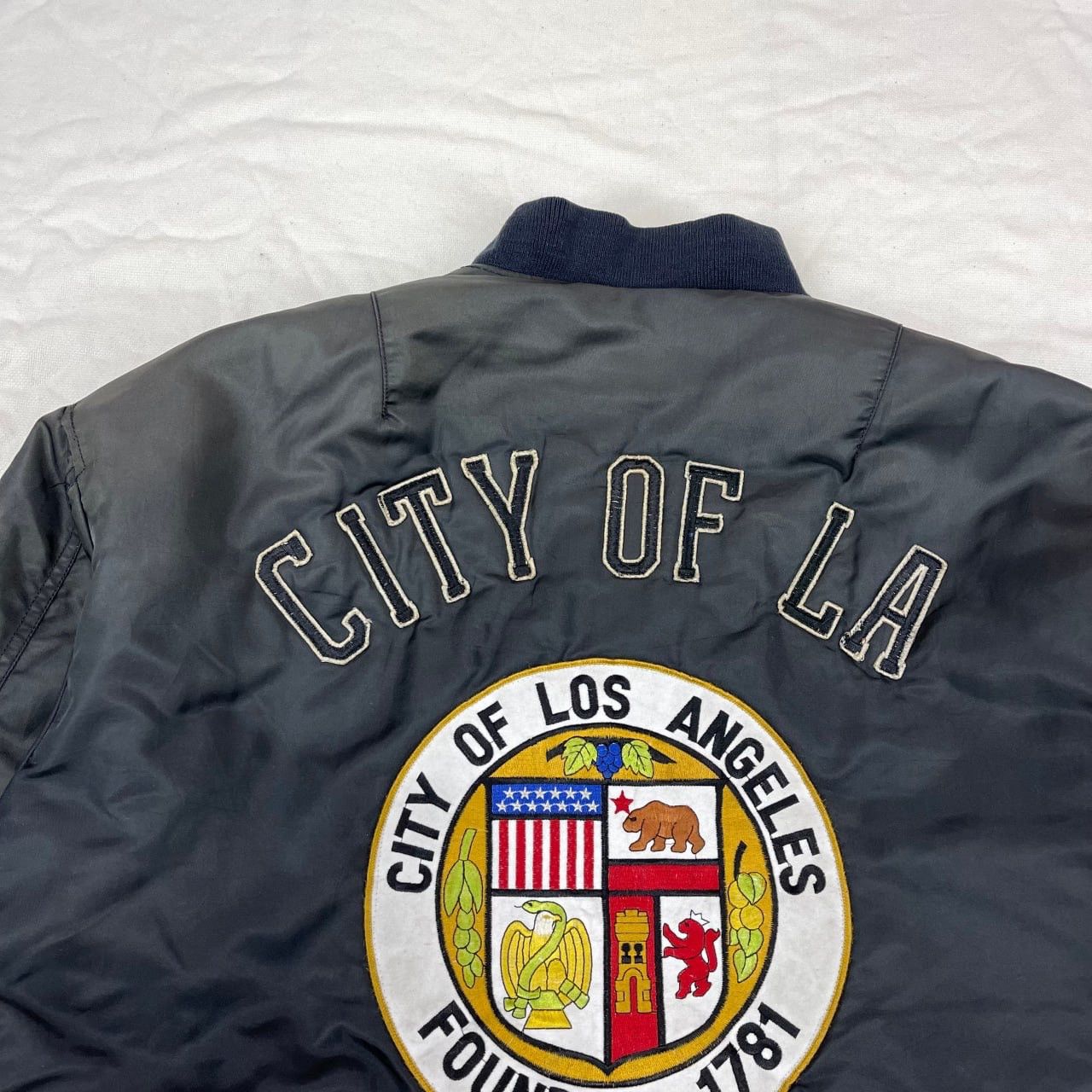 Other CITY OF LA by HAL INDUSTRIES INC Flight Jacket Type MA-1 Size US XXL / EU 58 / 5 - 2 Thumbnail