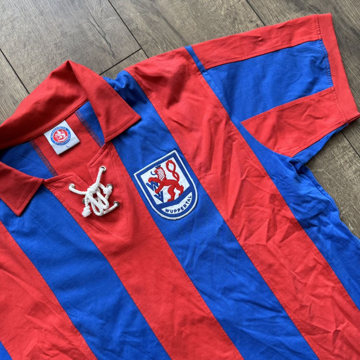 Vintage Wuppertaler SV 1972-73 vintage kit 70s Germany soccer jersey Size US L / EU 52-54 / 3 - 3 Thumbnail