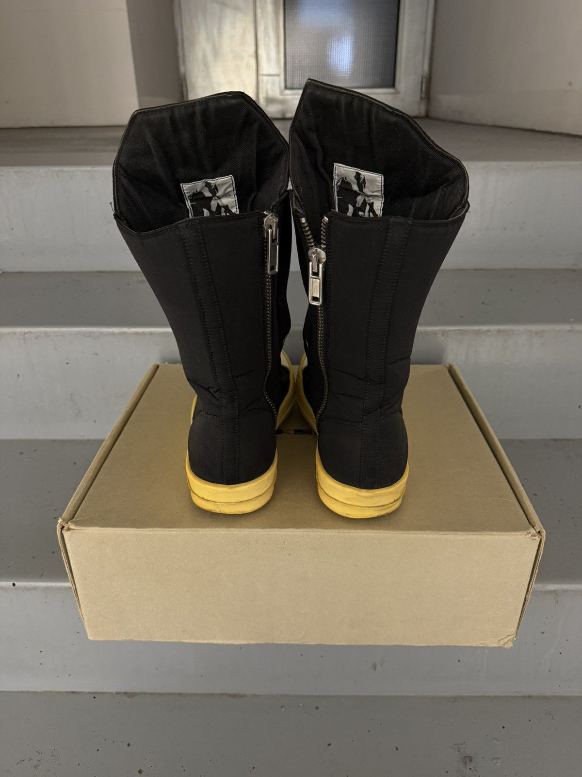Rick Owens Drkshdw Rick Owens Drkshdw Ramones With Box Size US 8 / EU 41 - 7 Thumbnail