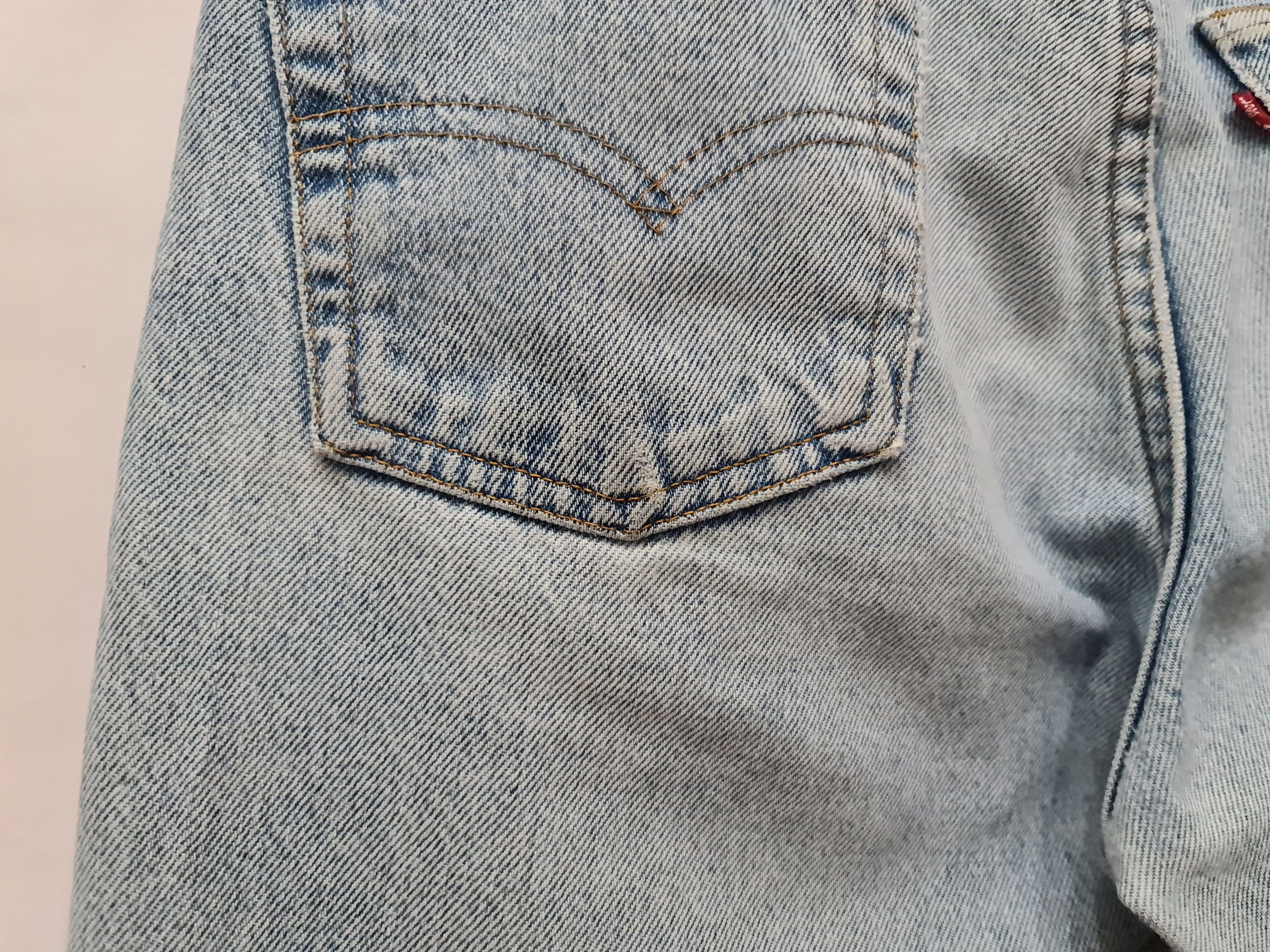 Levi's 90s Vintage Levi's blue washed denim made in USA jeans pants Size US 33 - 13 Thumbnail