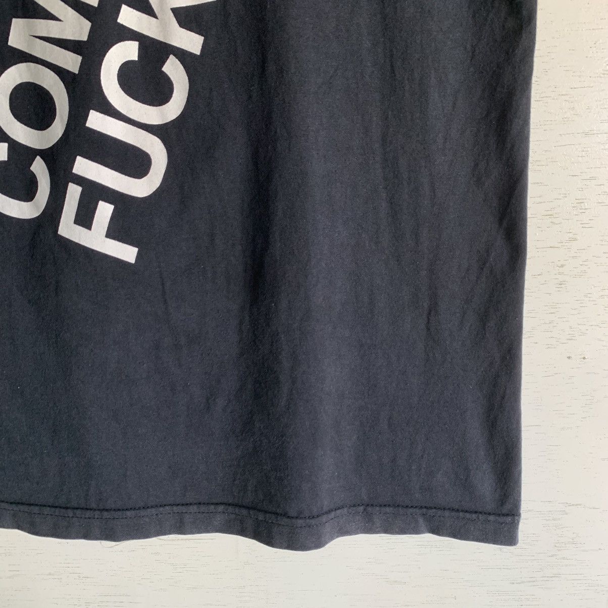 Comme Des Fuck Down The Cut COMME des FUCKDOWN Tee Uneven Faded Size US M / EU 48-50 / 2 - 17 Thumbnail