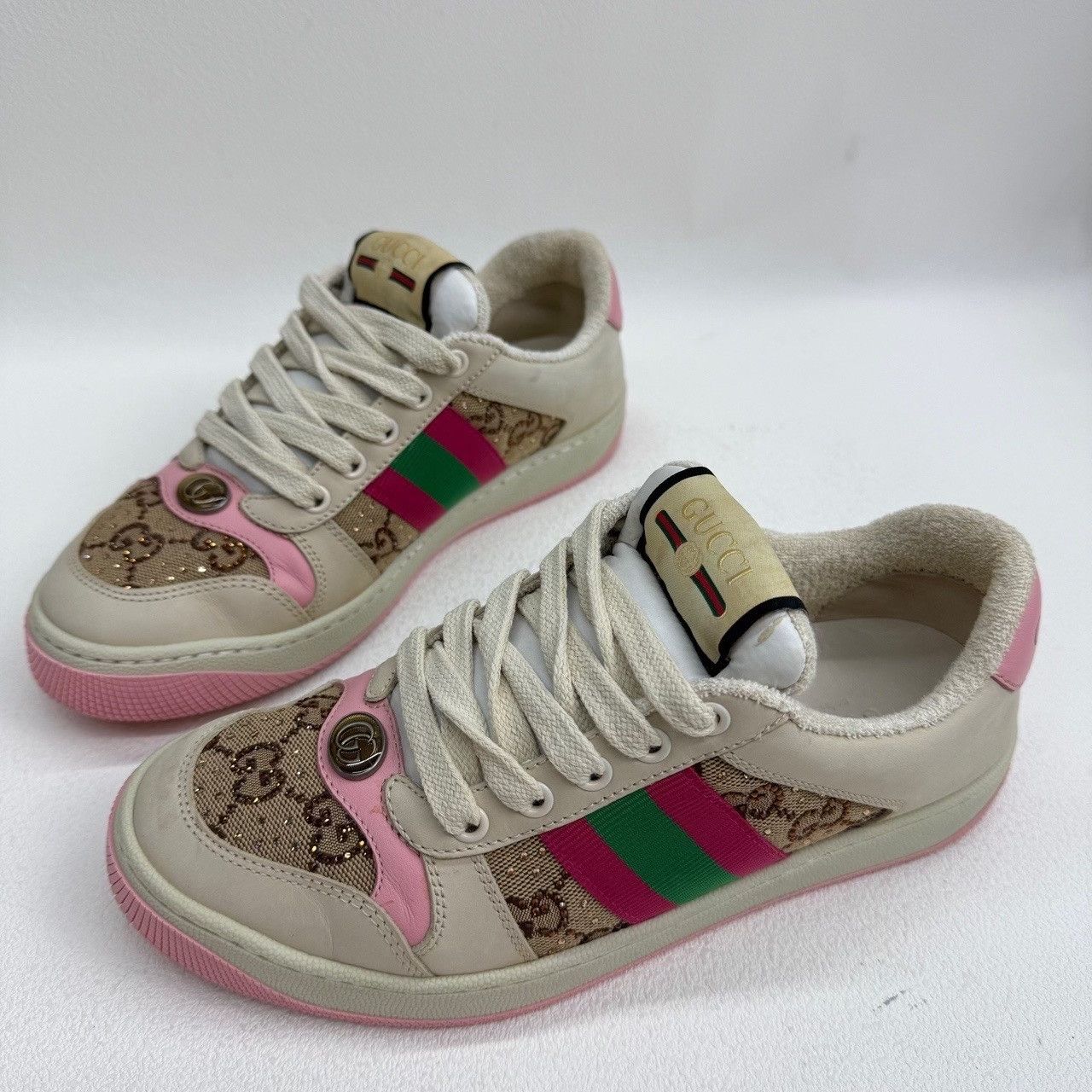 Gucci Gucci Multi Lowtop Sneakers us_6 Women Size US 6 / IT 36 - 1 Thumbnail