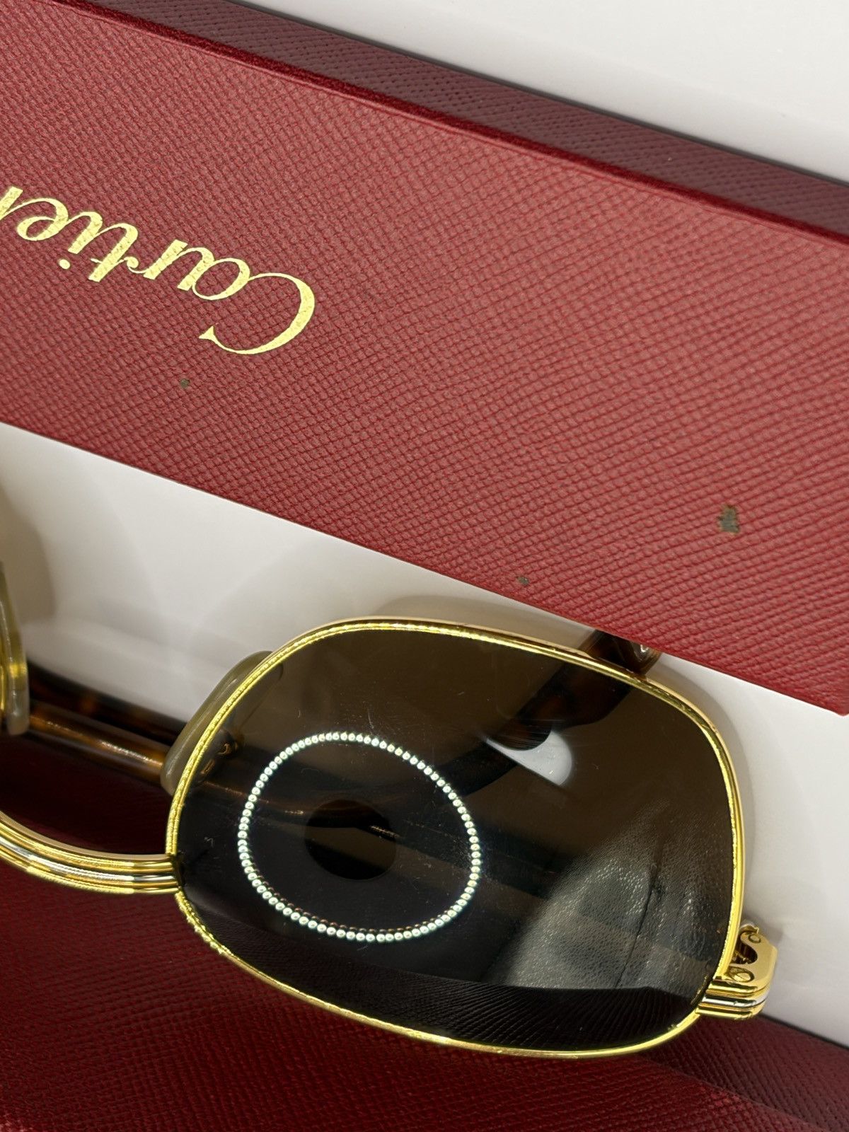 Cartier Cartier Aube Or gold plated sunglasses Size ONE SIZE - 7 Thumbnail