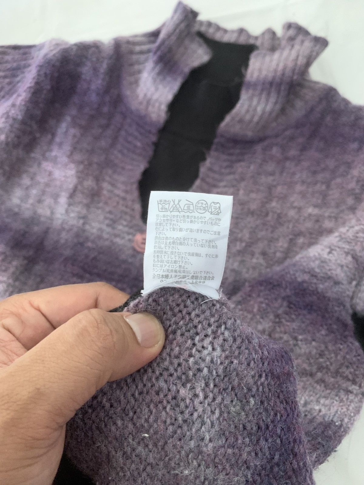 Japanese Brand Japanese Double Layer Fleur Long Sleeve LGB Style Knitwear Size US L / EU 52-54 / 3 - 8 Thumbnail