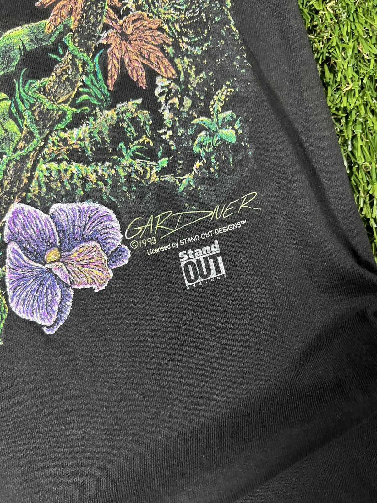 Habitat Vintage 90’s Vibrant Tigers Graphic Animal Art Nature Tee Size US M / EU 48-50 / 2 - 3 Thumbnail
