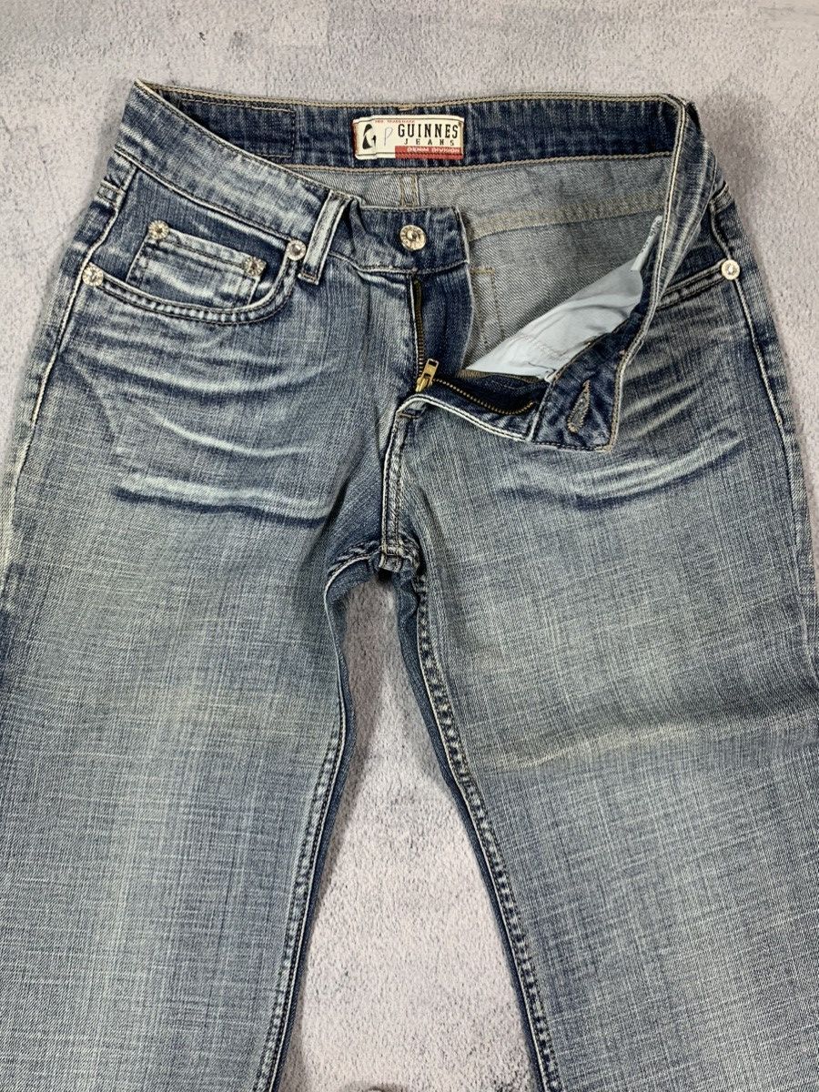 Japanese Brand × Vintage Vintage Y2K Japanese flared faded jeans denim size 25 Size 25" / US 0 / IT 36 - 6 Thumbnail