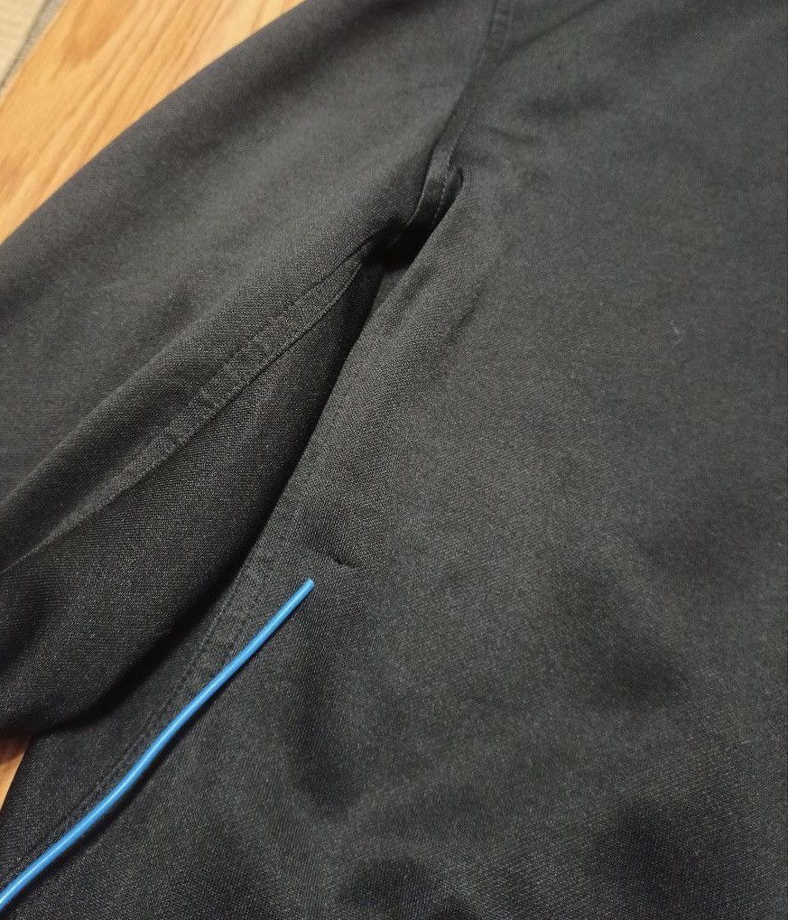 Adidas × Japanese Brand × Yohji Yamamoto Adidas Y-3 Yohji Yamamoto Mens Black Poly Track Zip Jacket Size US XL / EU 56 / 4 - 13 Thumbnail