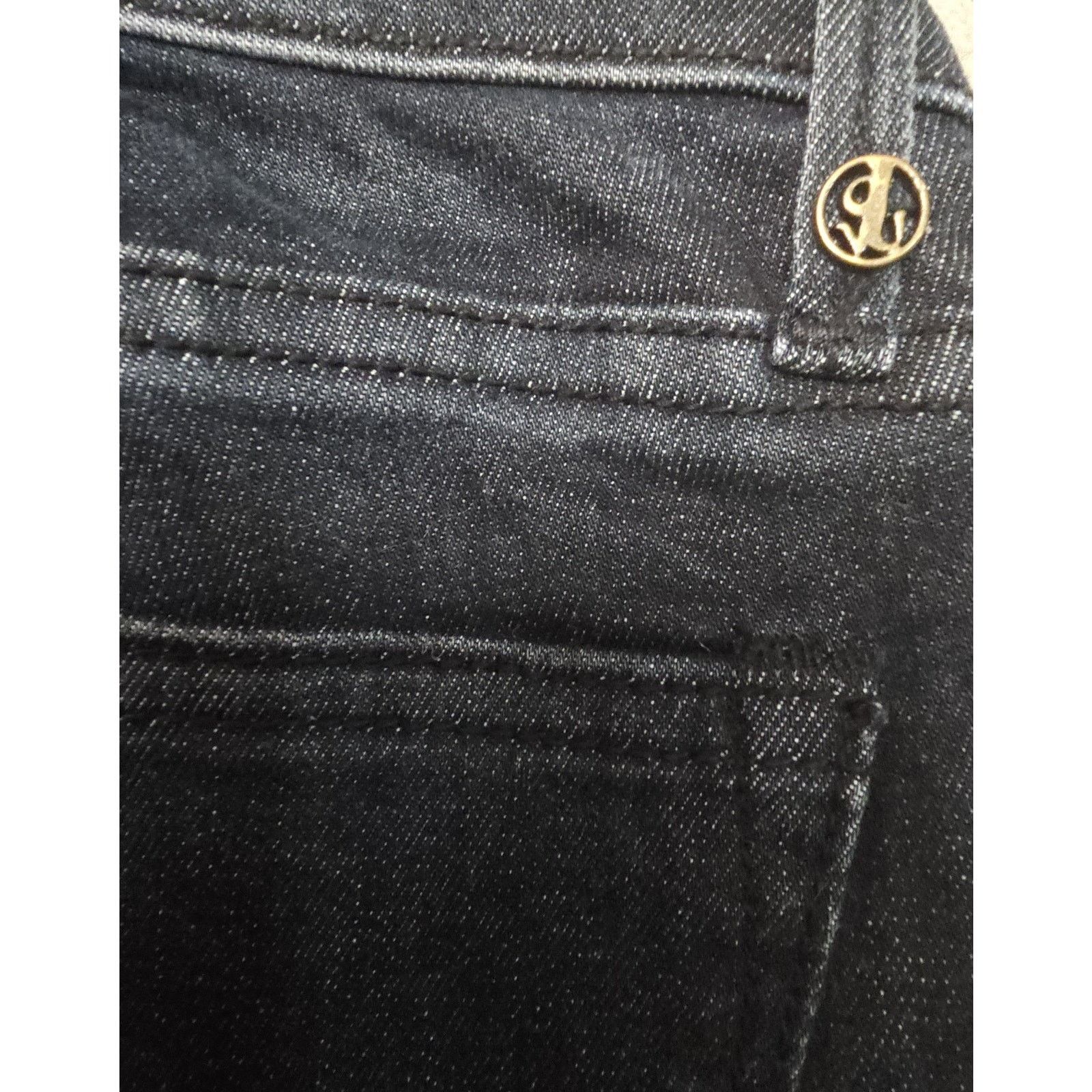 Other Driftwood Marilyn Boho Embroidered FLoral Dark Wash Jeans 26 Size 26" / US 2 / IT 38 - 7 Thumbnail