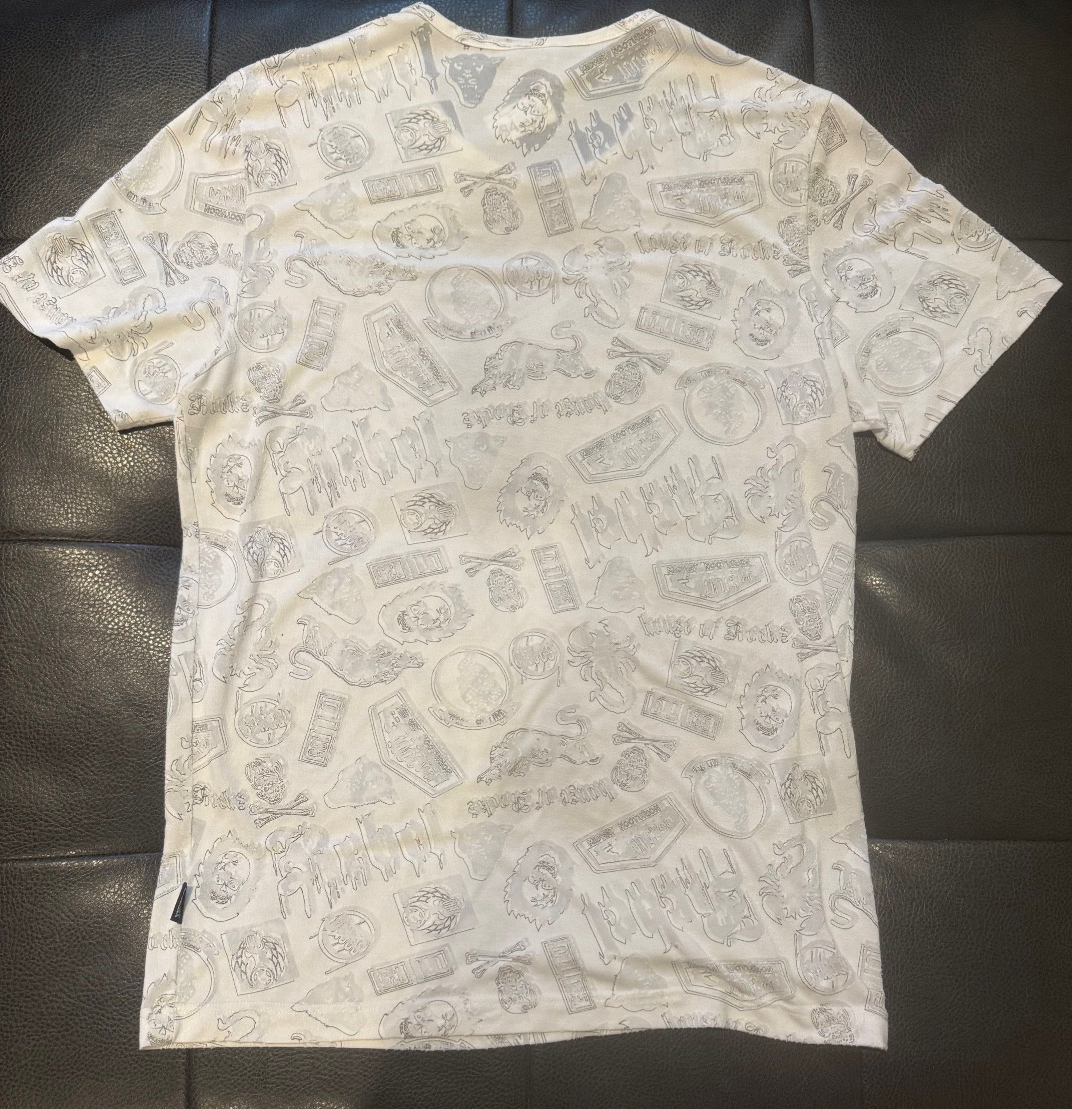 Versace Jeans Couture Vintage Versace Jeans Couture T-Shirt - XL White Cotton Size US XL / EU 56 / 4 - 3 Thumbnail