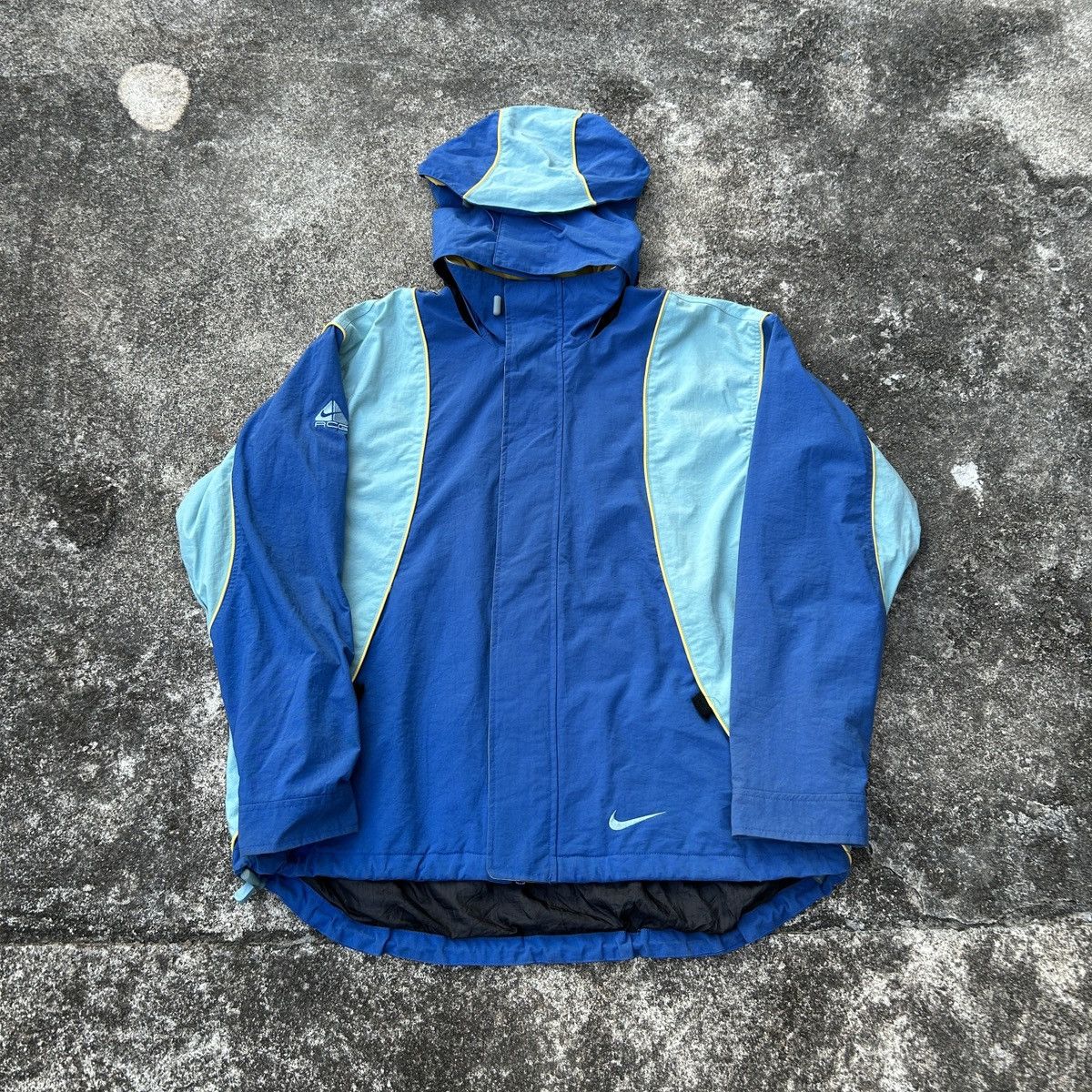 Nike ACG Vintage Nike ACG Two Tone Storm-Fit Heavy Padded Jacket Size US XXL / EU 58 / 5 - 1 Thumbnail