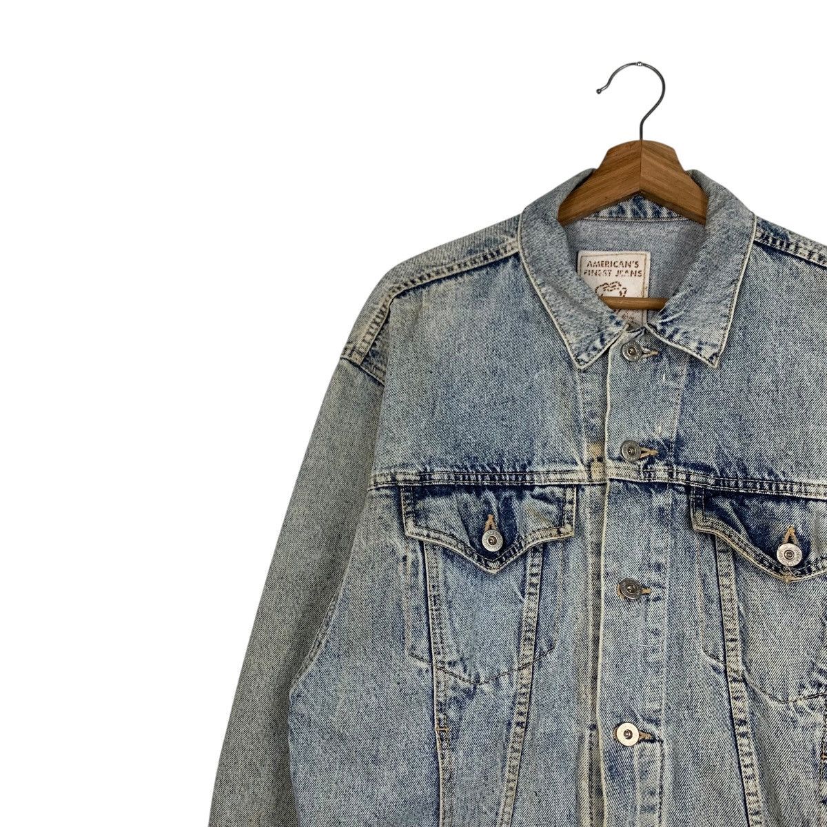 Japanese Brand AMERICAN’S FINEST JEANS Stone Wash Denim Jacket #2037-C88 Size US M / EU 48-50 / 2 - 3 Thumbnail