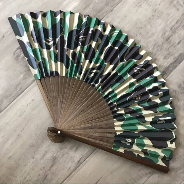 Bape 🇯🇵Kyoto limited🇯🇵 BAPE folding fan ABC camo a bathing ape NIGO Size ONE SIZE - 3 Thumbnail