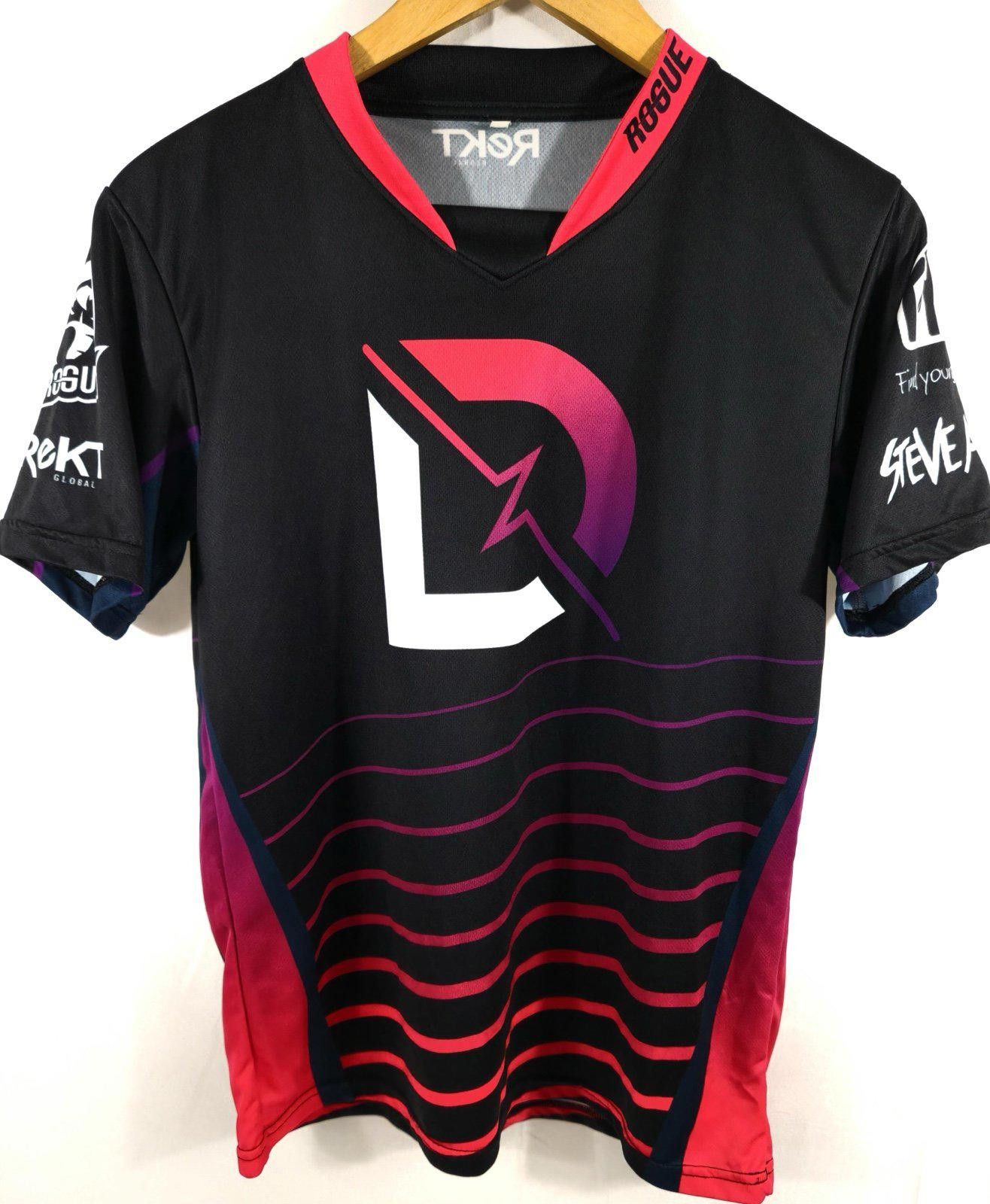 Rogue REKT- Steve Aoki DrLupo x Rogue Esports Jersey (SIZE:L) Size US L / EU 52-54 / 3 - 1 Thumbnail