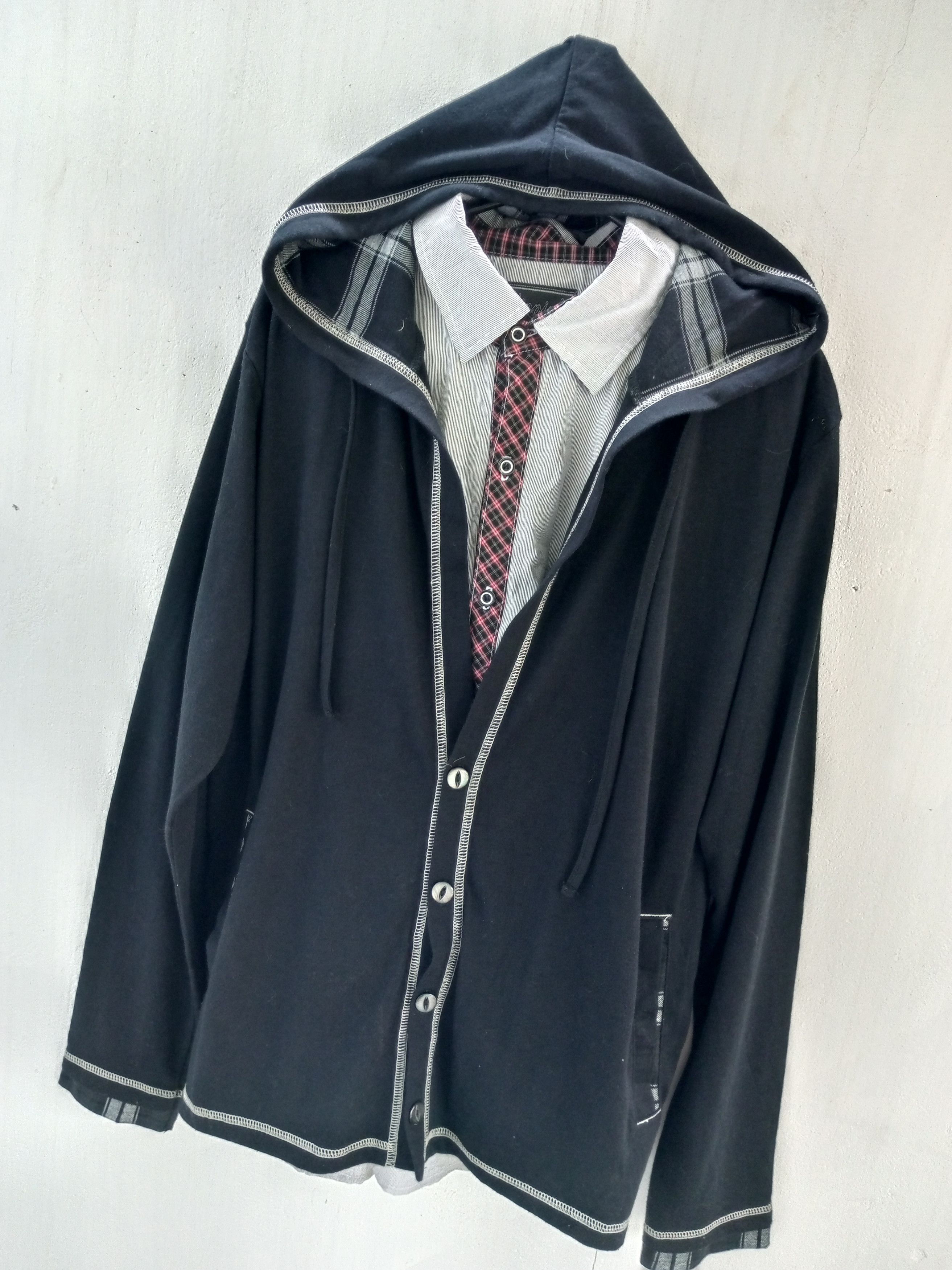 Japanese Brand JAPANESE DOUBLE LAYER LONG SLEEVE LGB STYLE Size US M / EU 48-50 / 2 - 2 Thumbnail