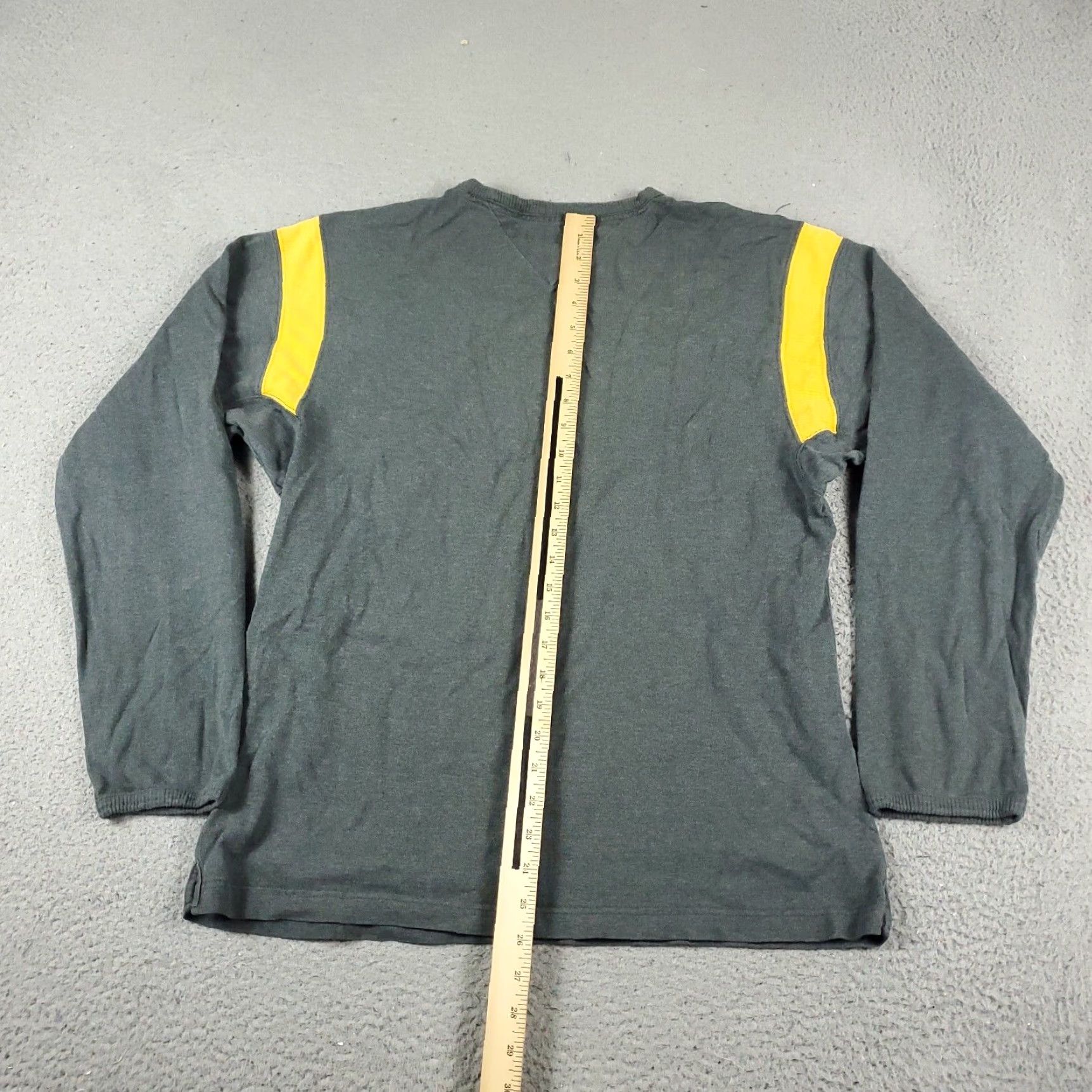 Tommy Hilfiger Tommy Hilfiger Mens Gray Crew Neck Sweater Medium Cotton Long Sleeve Pullover Size US M / EU 48-50 / 2 - 5 Thumbnail