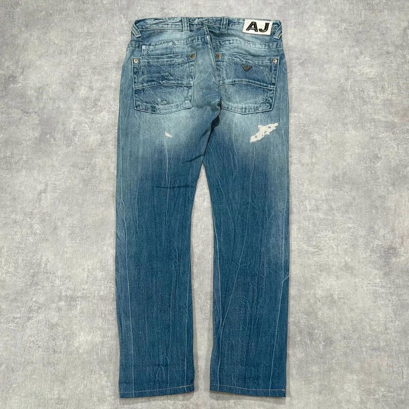 Designer Vintage Armani Denium Jeans Size 32 Size US 32 / EU 48 - 5 Thumbnail