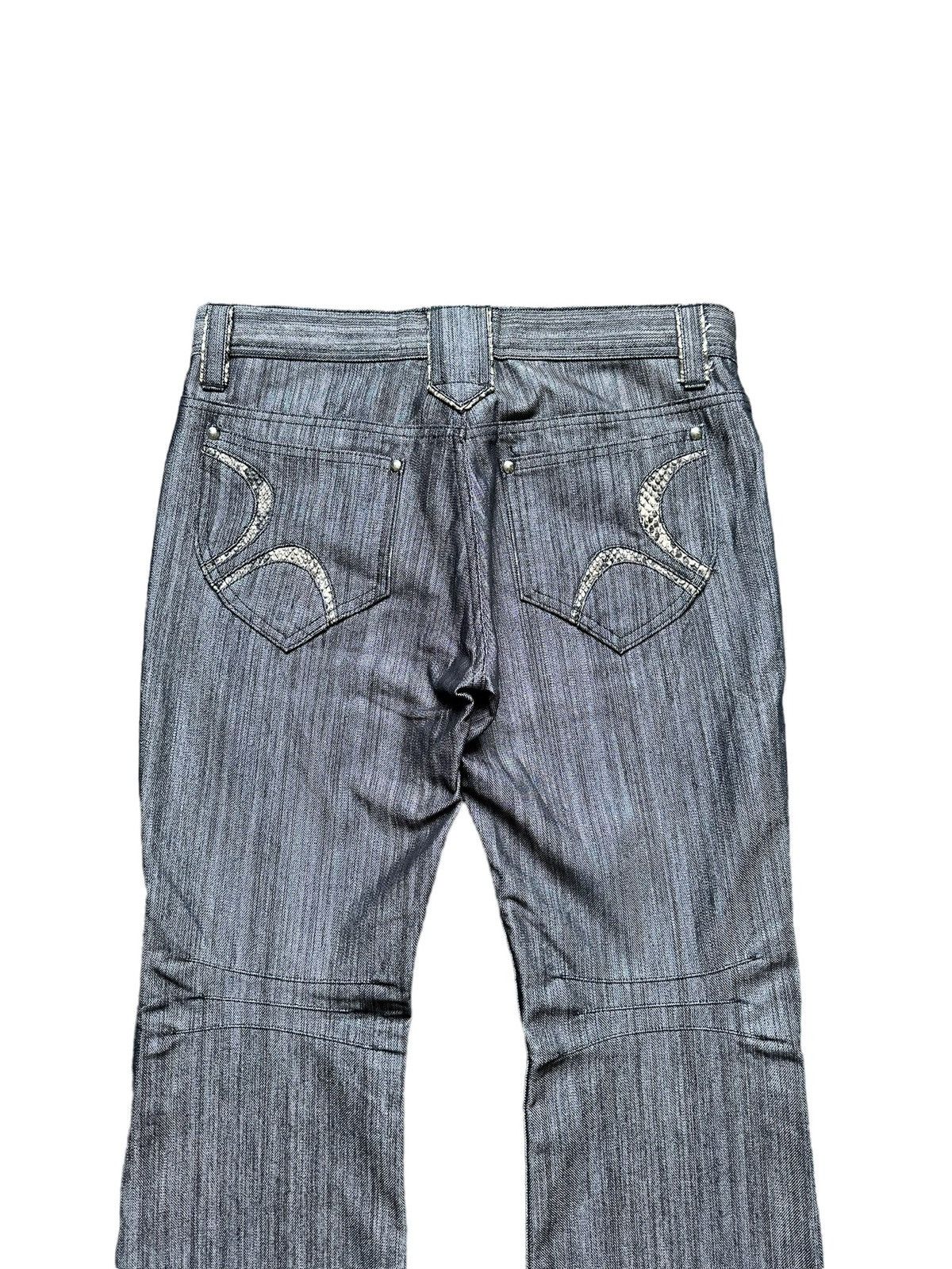 semanticdesign Size 31/28.5 - 00’s Taka:Q modern rock snakeskin tribe jeans Size US 31 - 7 Thumbnail