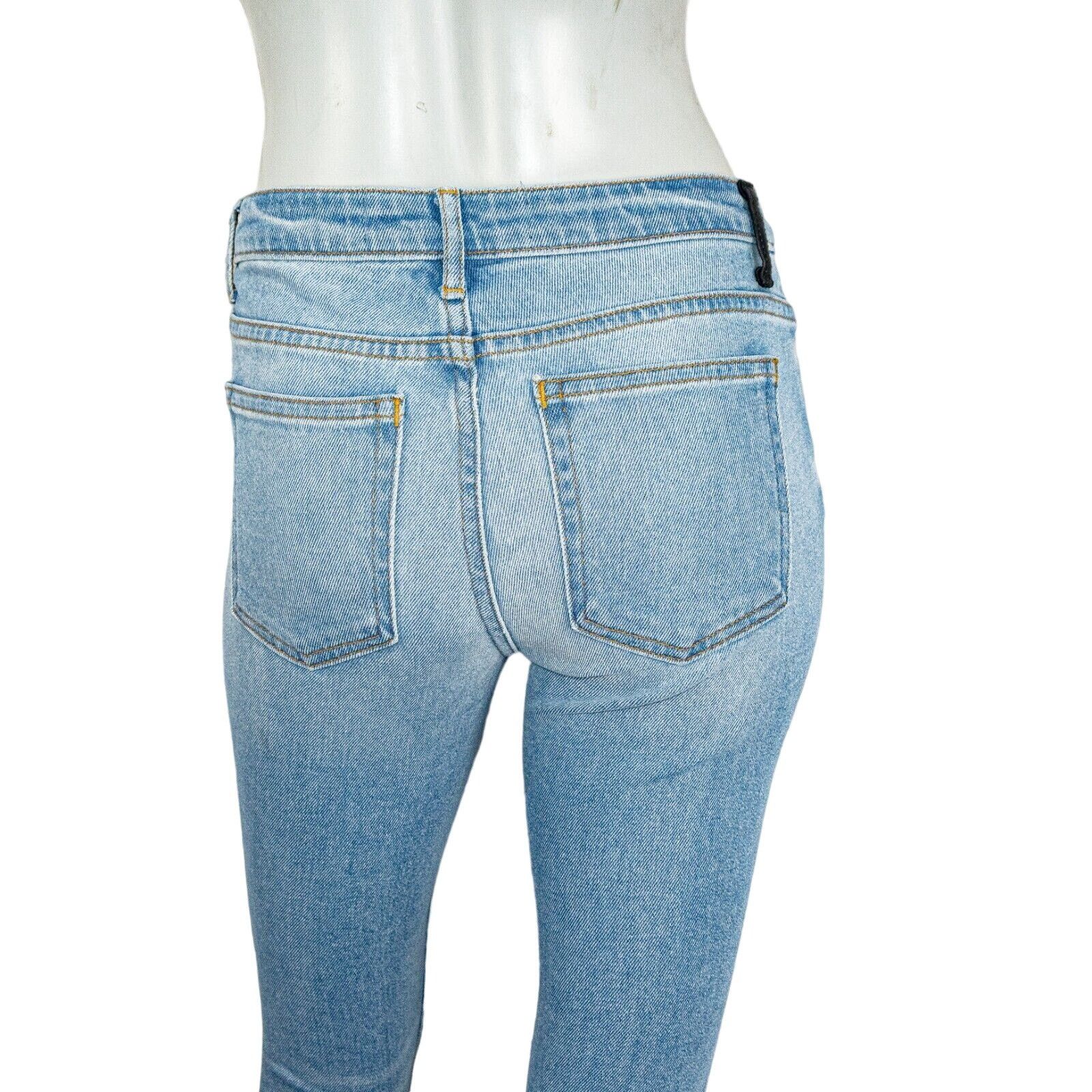 Alexander Wang DENIM x Alexander Wang skinny Jeans Light indigo Fade 25 Size 25" / US 0 / IT 36 - 10 Thumbnail