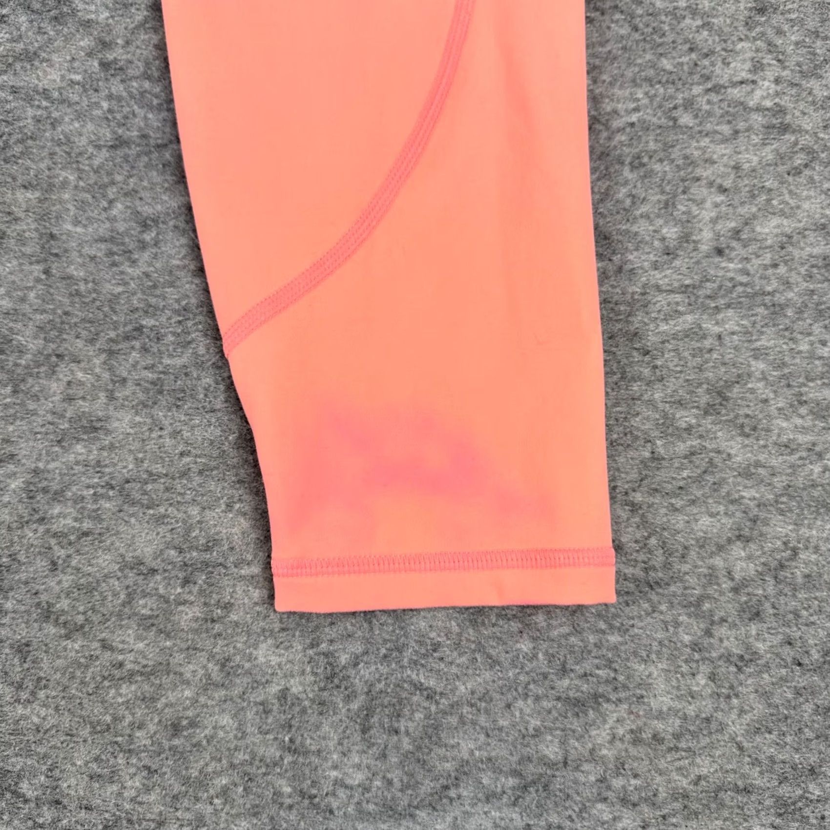 Vintage Buff Bunny Leggings Orange Womens Large L 27" Nylon Stretch Size 36" / US 14 / IT 50 - 6 Thumbnail