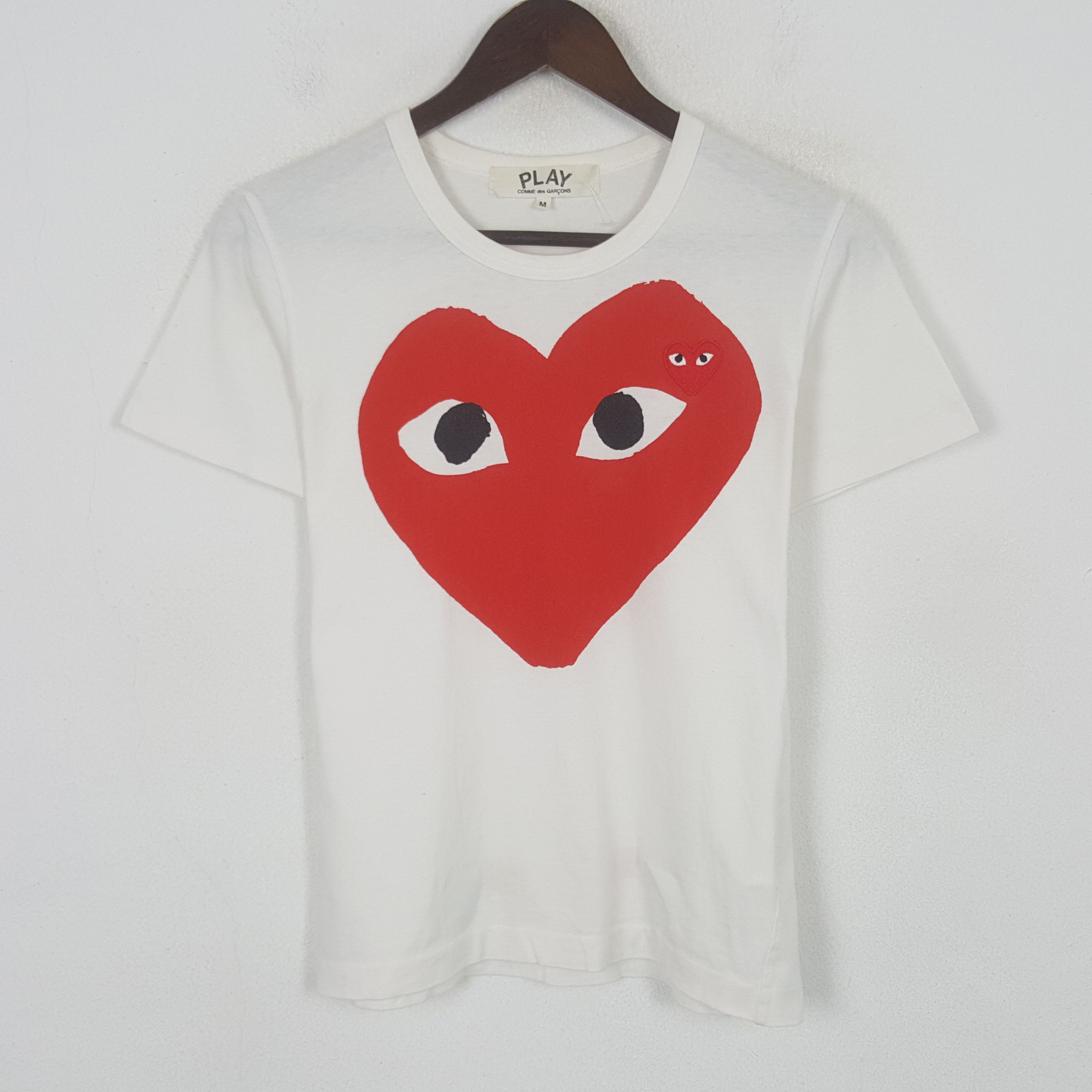 Vintage Play Comme des Garcons Big Red Logo tshirt