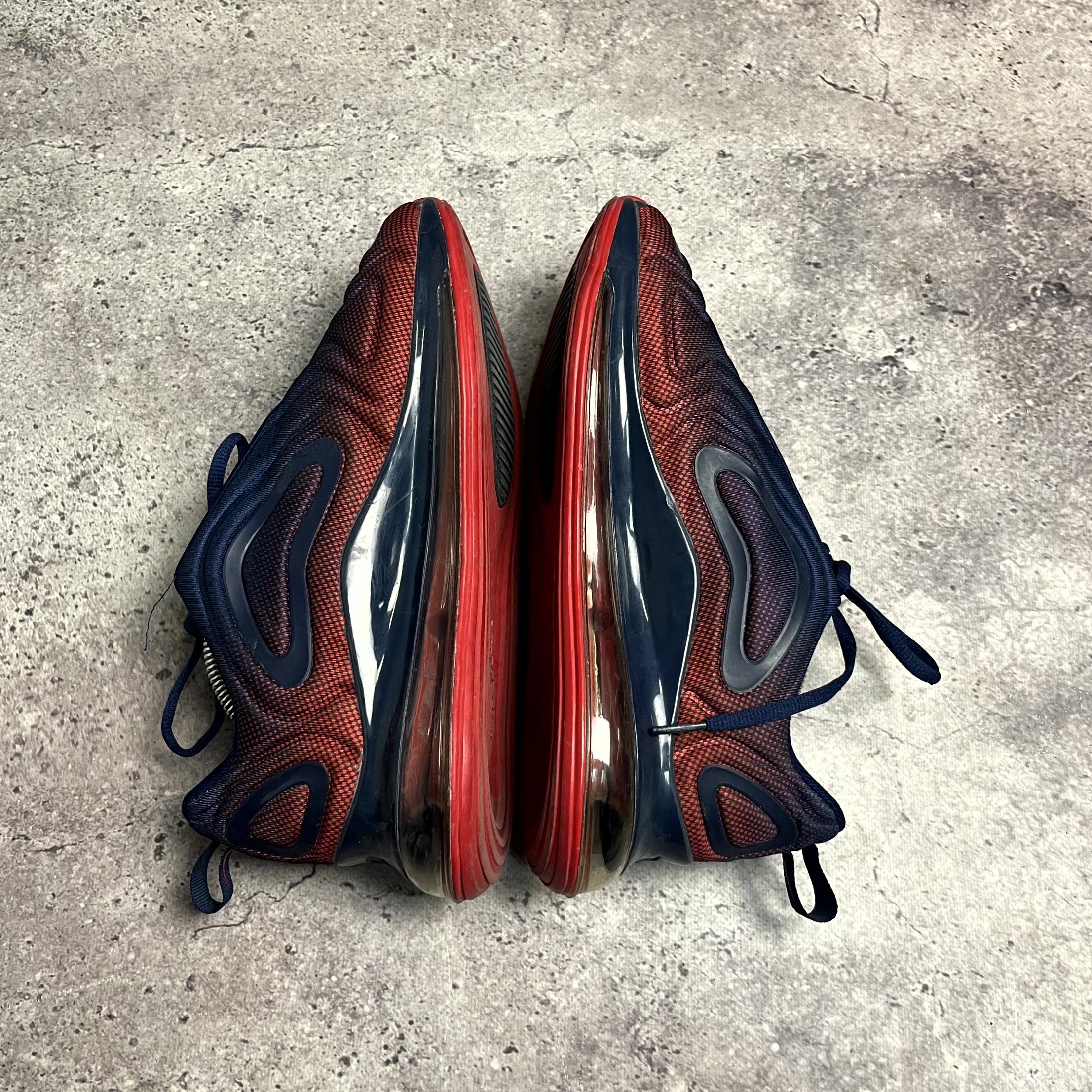 Nike Nike Air Max 720 Navy Red Air Sneakers US8 EU 41 (26cm) Size US 8 / EU 41 - 9 Thumbnail