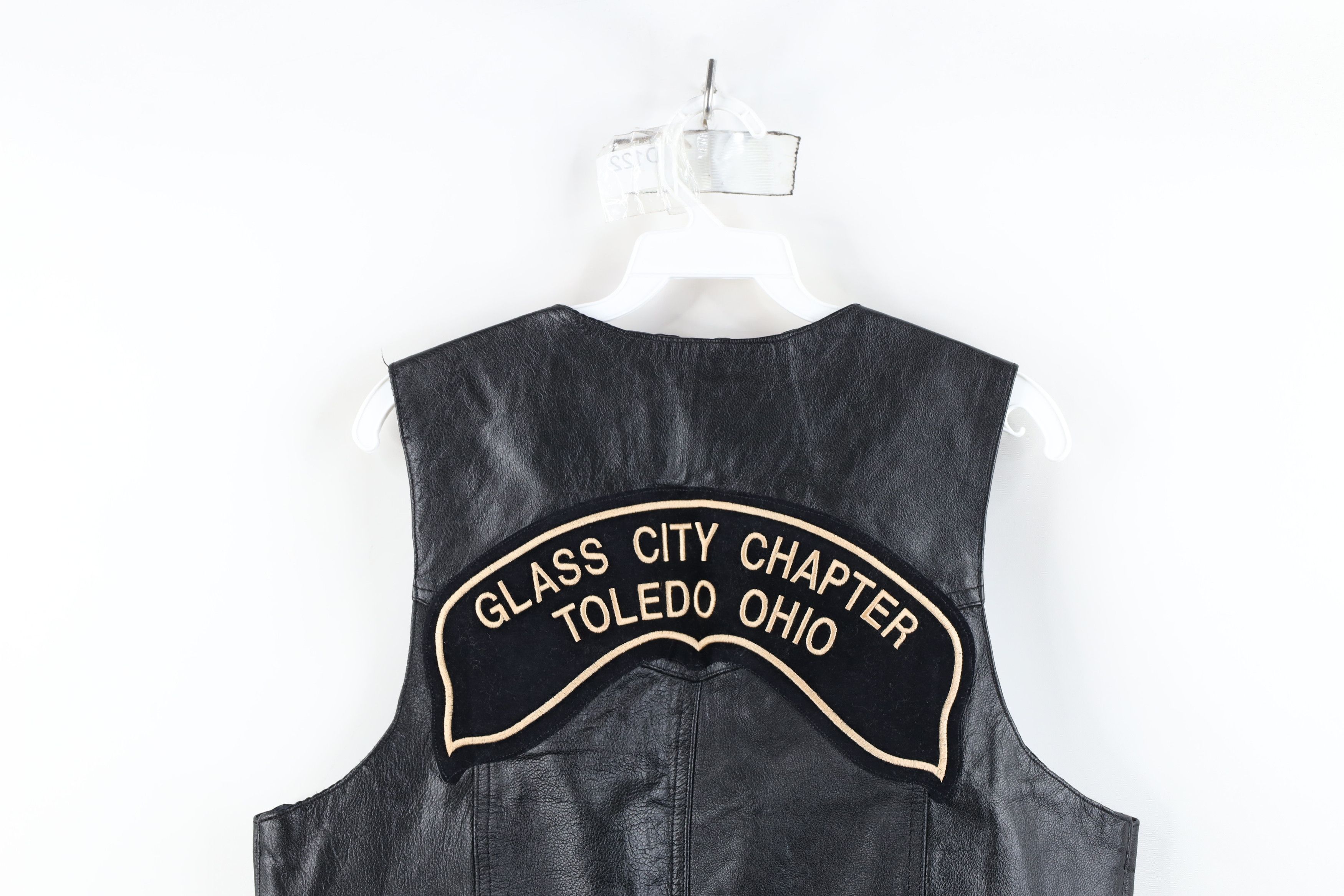 Vintage Vintage 90s Streetwear Motorcycle Riding Vest Jacket Black Size US M / EU 48-50 / 2 - 14 Thumbnail