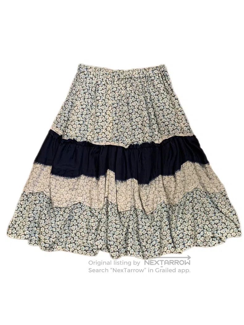 Comme Des Garcons size one-size-fits-all Patchwork Skirt w
