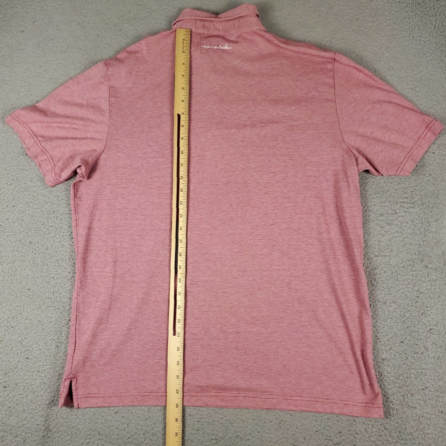 TravisMathew Travis Mathew Polo Shirt Mens XL Red Golf Casual Short Sleeve Shirt Size US XL / EU 56 / 4 - 3 Thumbnail