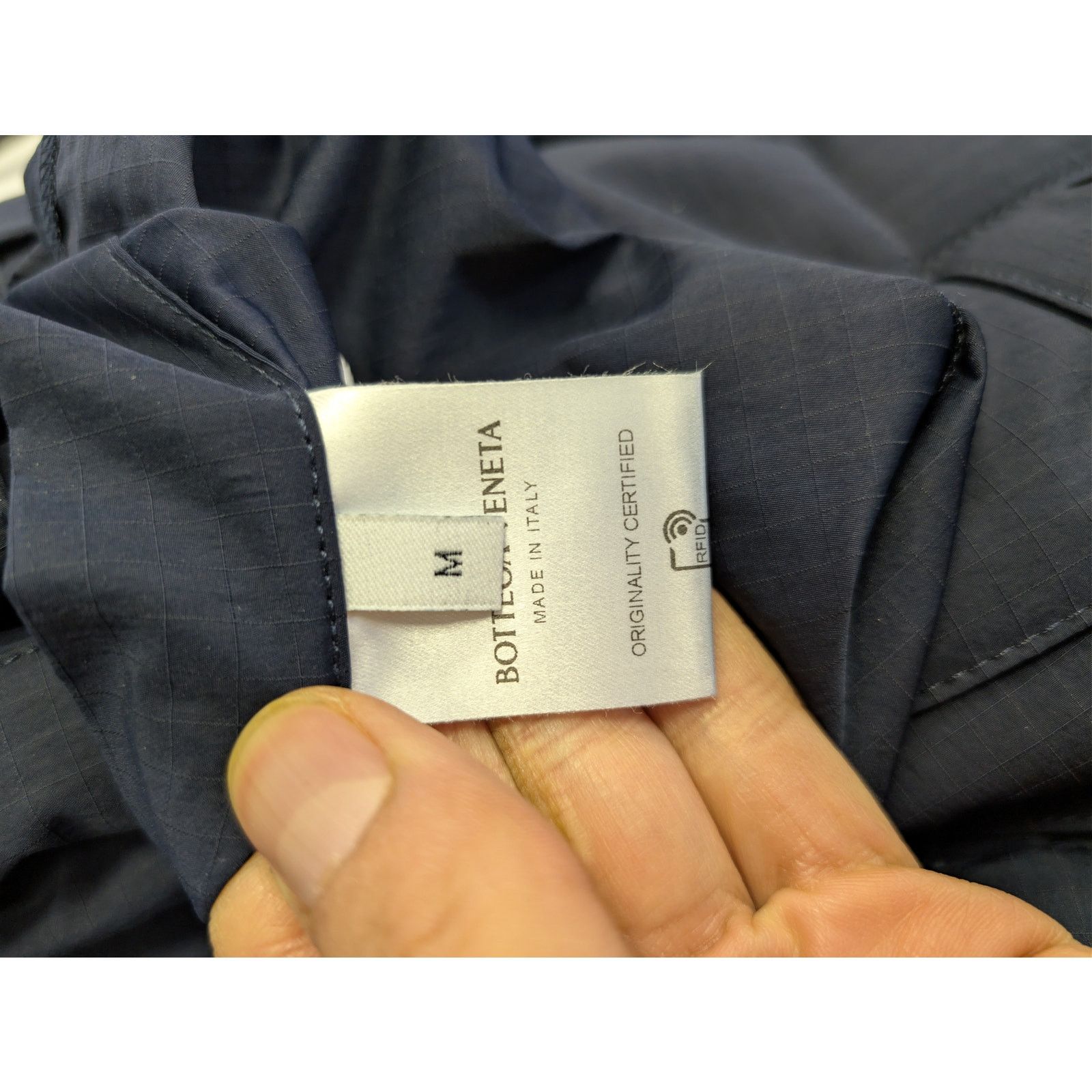 Bottega Veneta o1rshd1 Tech Rip-Stop Nylon Gilet Vest in Blue Size US M / EU 48-50 / 2 - 15 Thumbnail