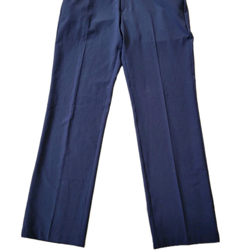 Adidas Adidas Navy Polyester Spandex Blend Slim-Fit Golf Pant 32/32 Size US 32 / EU 48 - 5 Thumbnail