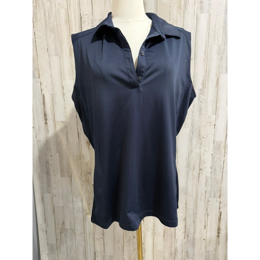 Cutter & Buck Annika Cutter & Buck Womens Golf Polo Shirt XL Navy Blue Size XL / US 12-14 / IT 48-50 - 2 Thumbnail