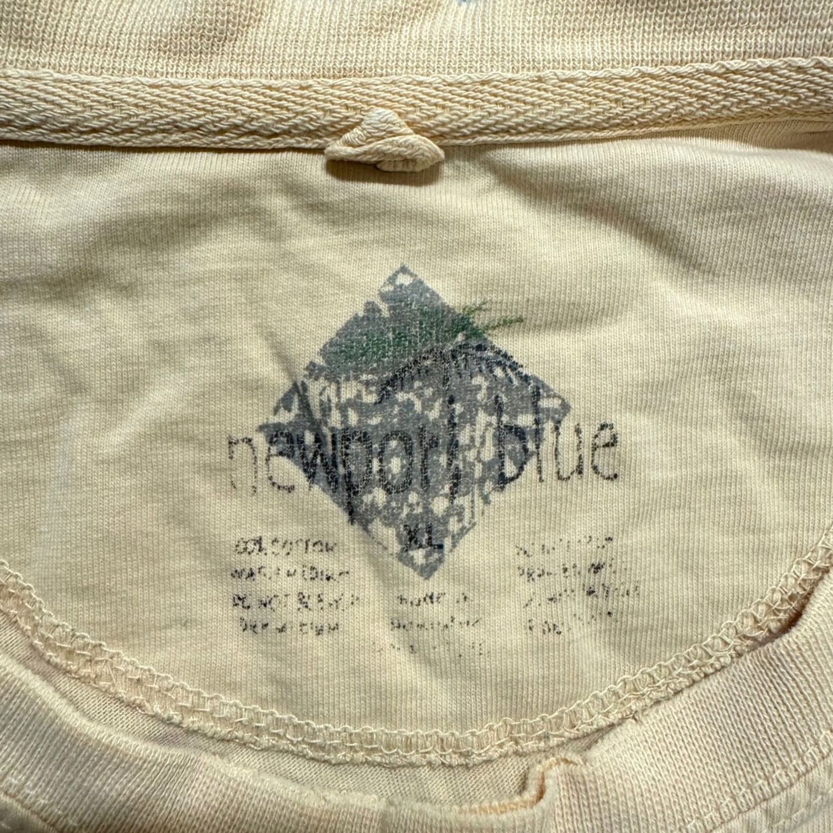 Vintage VTG Hawaii T-shirt Men's XL Beige Orange Island T 90s Faded Y2K Yellow Y2K Size US XL / EU 56 / 4 - 3 Thumbnail