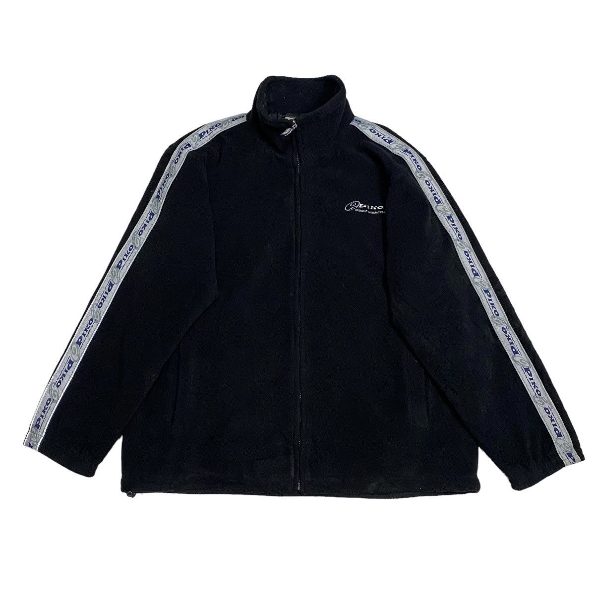 Japanese Brand Piko side tape reflect fleece zipper jacket Size US M / EU 48-50 / 2 - 6 Thumbnail