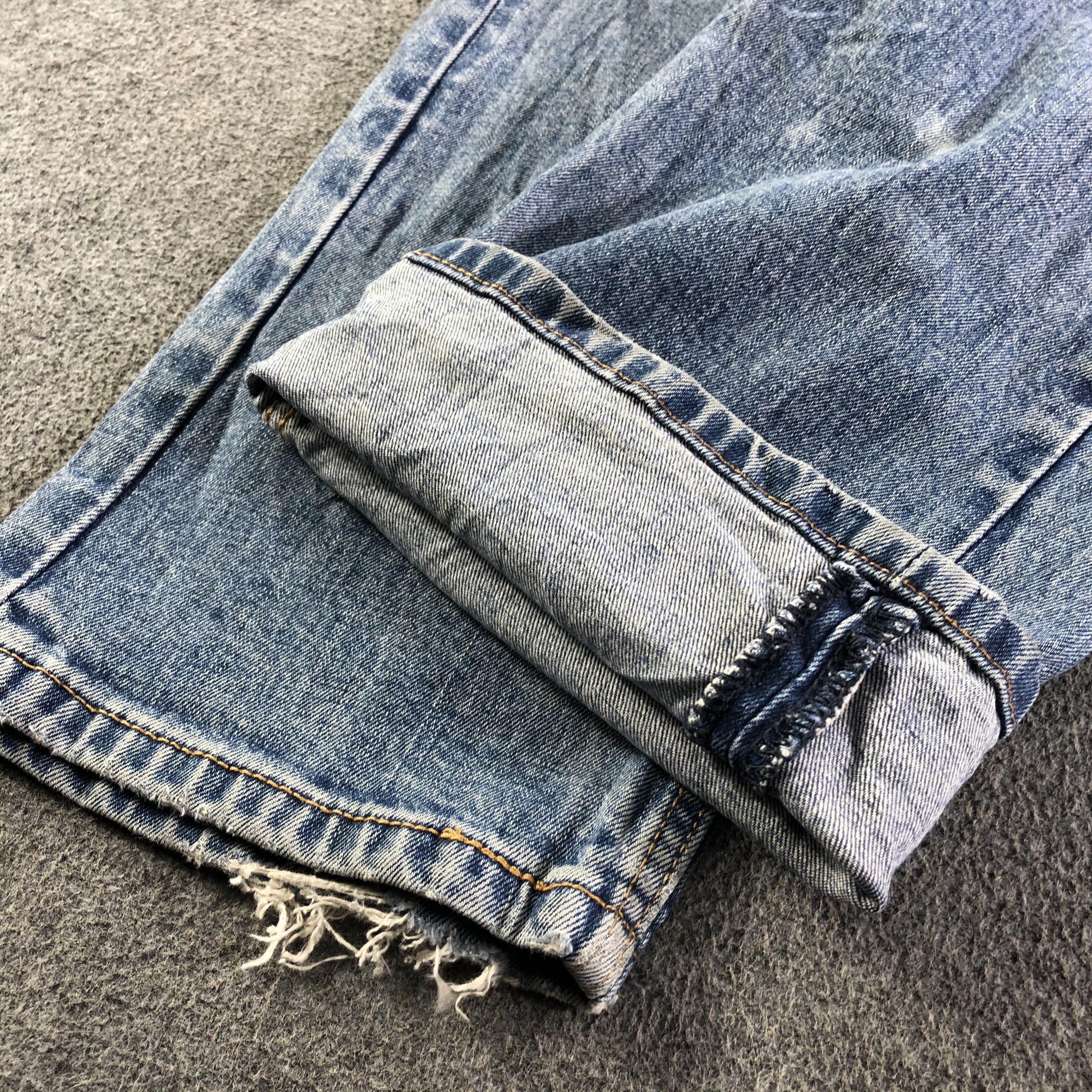 Levi's Vintage Blue Wash Levis 505 Jeans-J4216 Size US 36 / EU 52 - 7 Thumbnail
